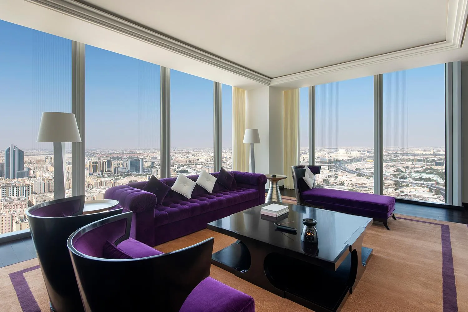 Harmony Sky Club Suite with Club Lounge Access, Daily Access to Doha Quest, Daily Breakfast, Daily QAR 500 Reward Back Voucher (QAR 500 voucher can only be used in Banyan Tree Spa, Banyan Tree Gallery, Restaurants and Laundry Services) & 25% SPA Discount in Banyan Tree Doha At La Cigale Mushaireb