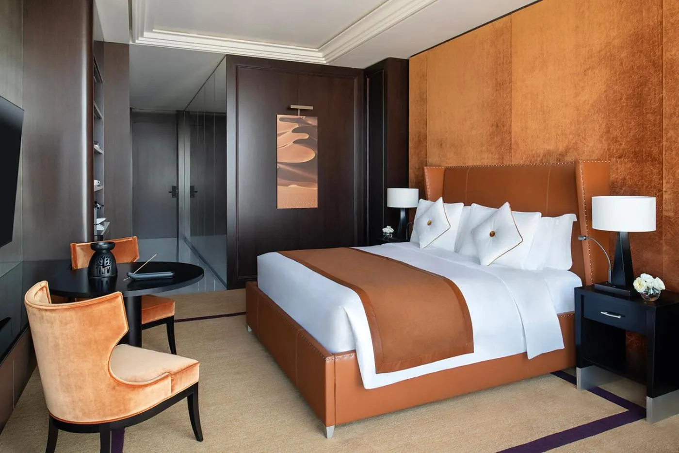 Bed in Banyan Tree Doha At La Cigale Mushaireb