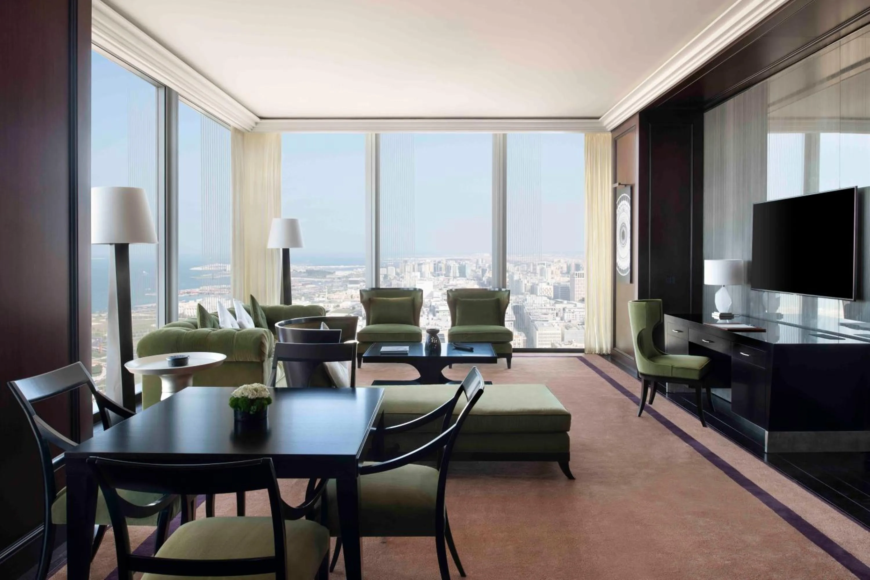 Living room in Banyan Tree Doha At La Cigale Mushaireb