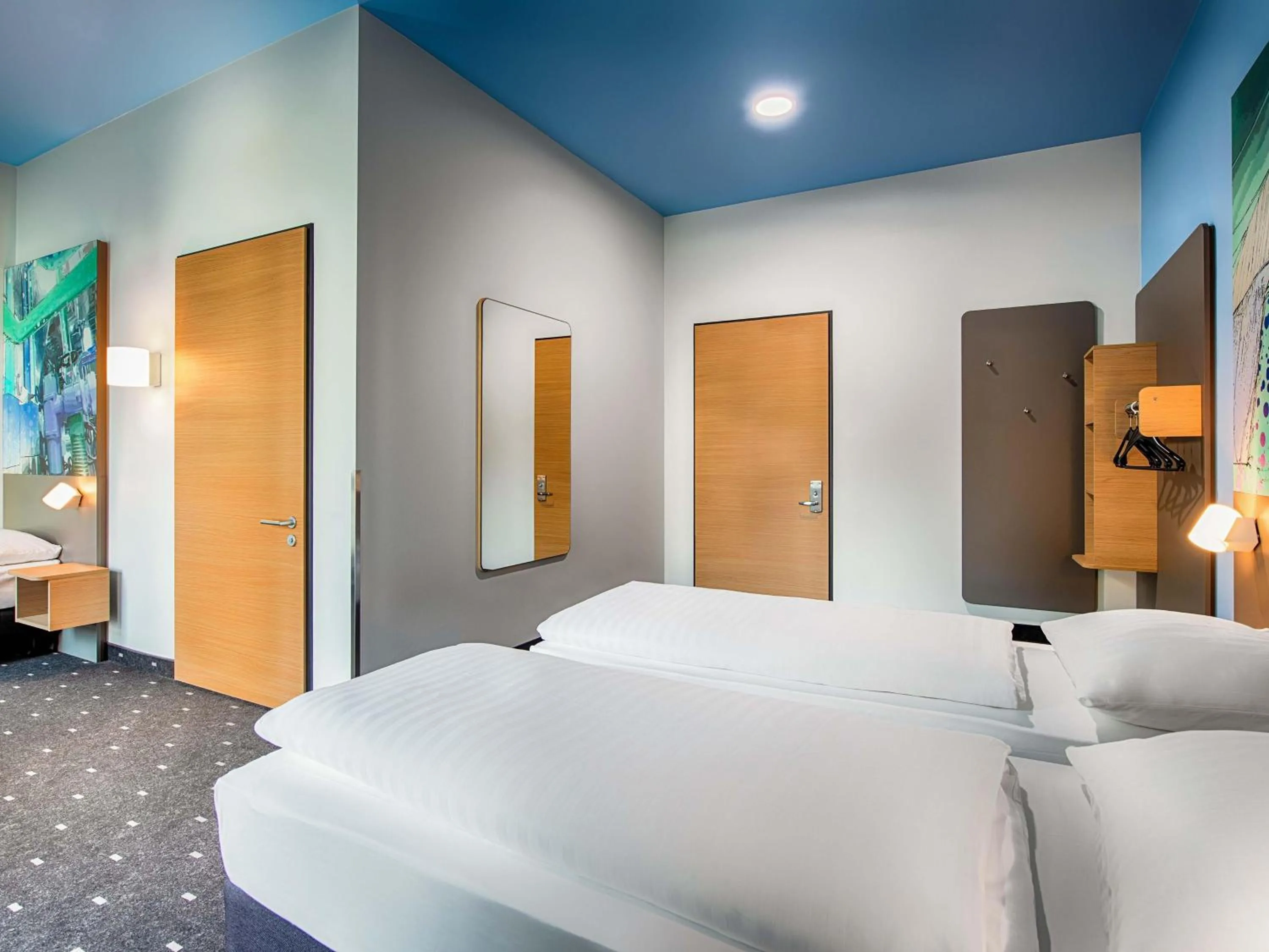 Photo of the whole room, Bed in B&B Hotel Chemnitz