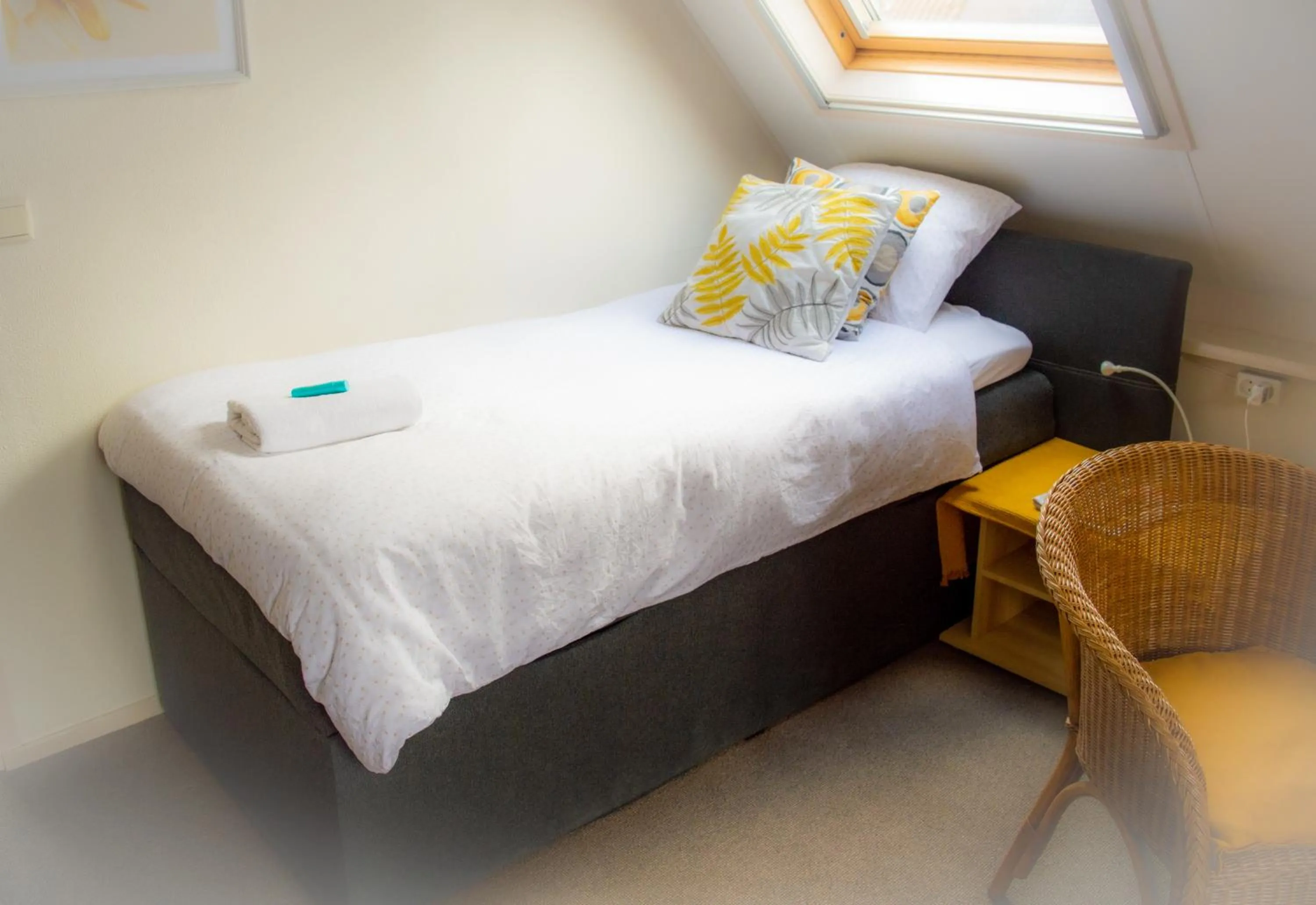 Bed in B&B overnachting de Margriet