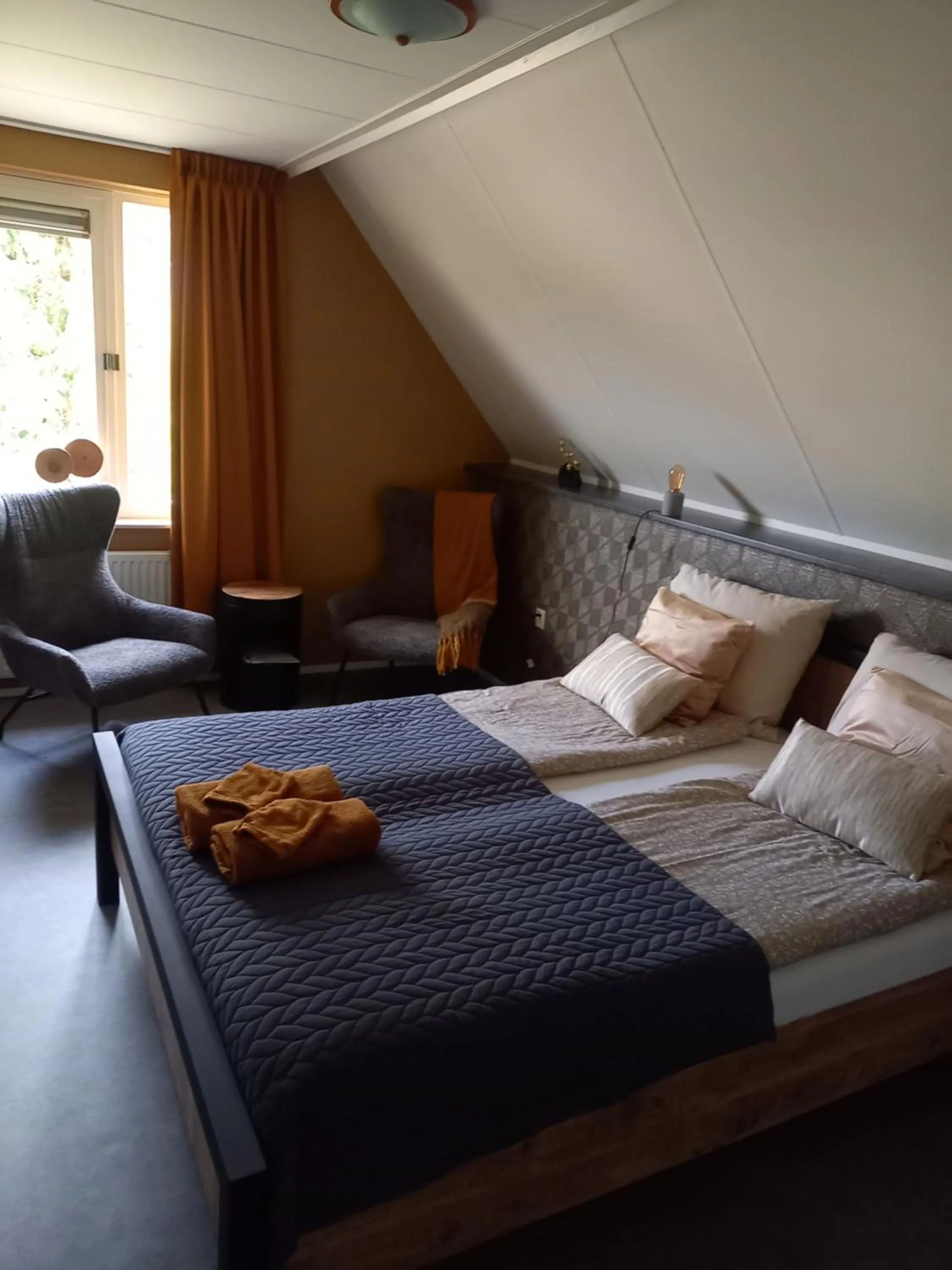 Bed in B&B overnachting de Margriet