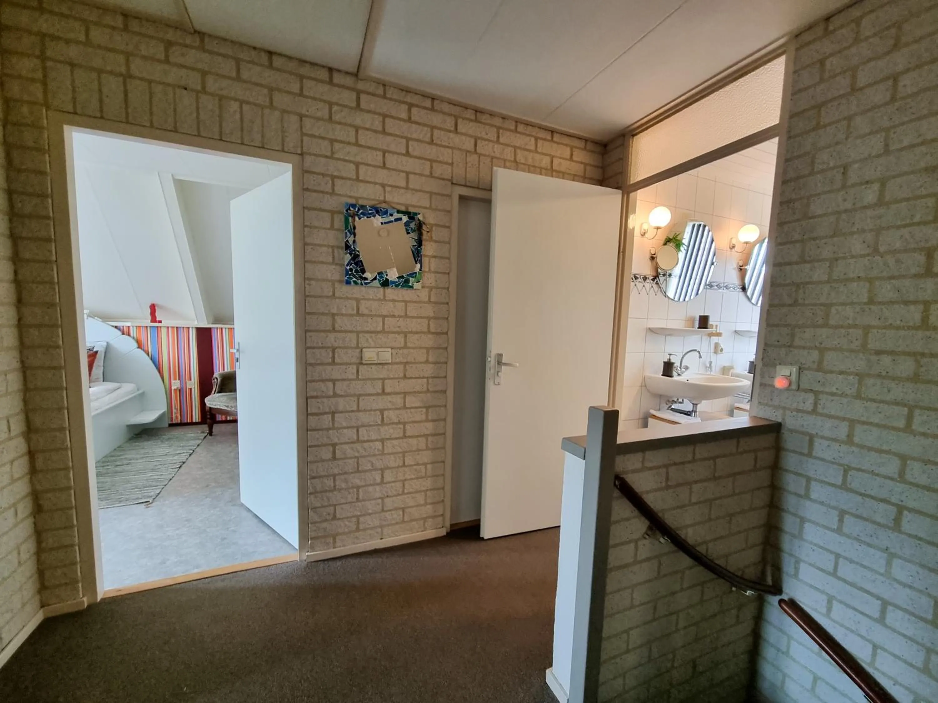 Bedroom, Bed in B&B overnachting de Margriet