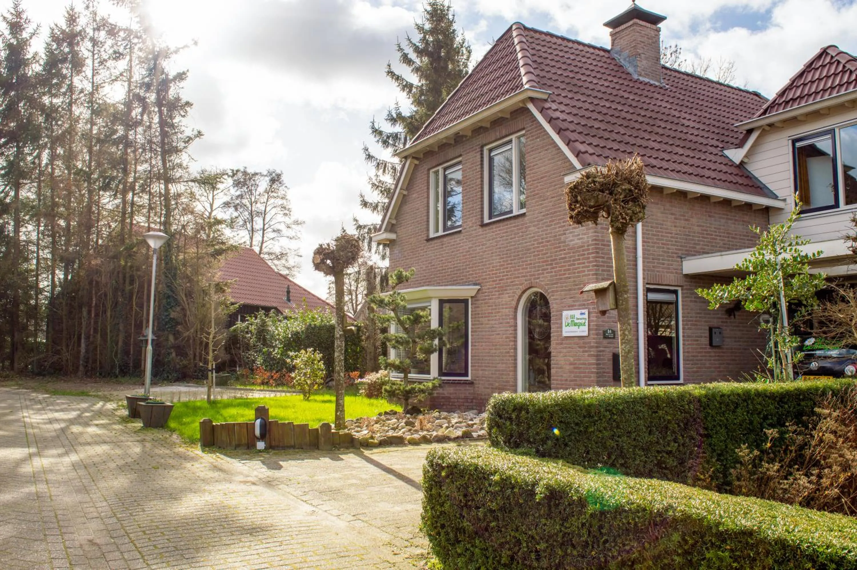 Property building in B&B overnachting de Margriet