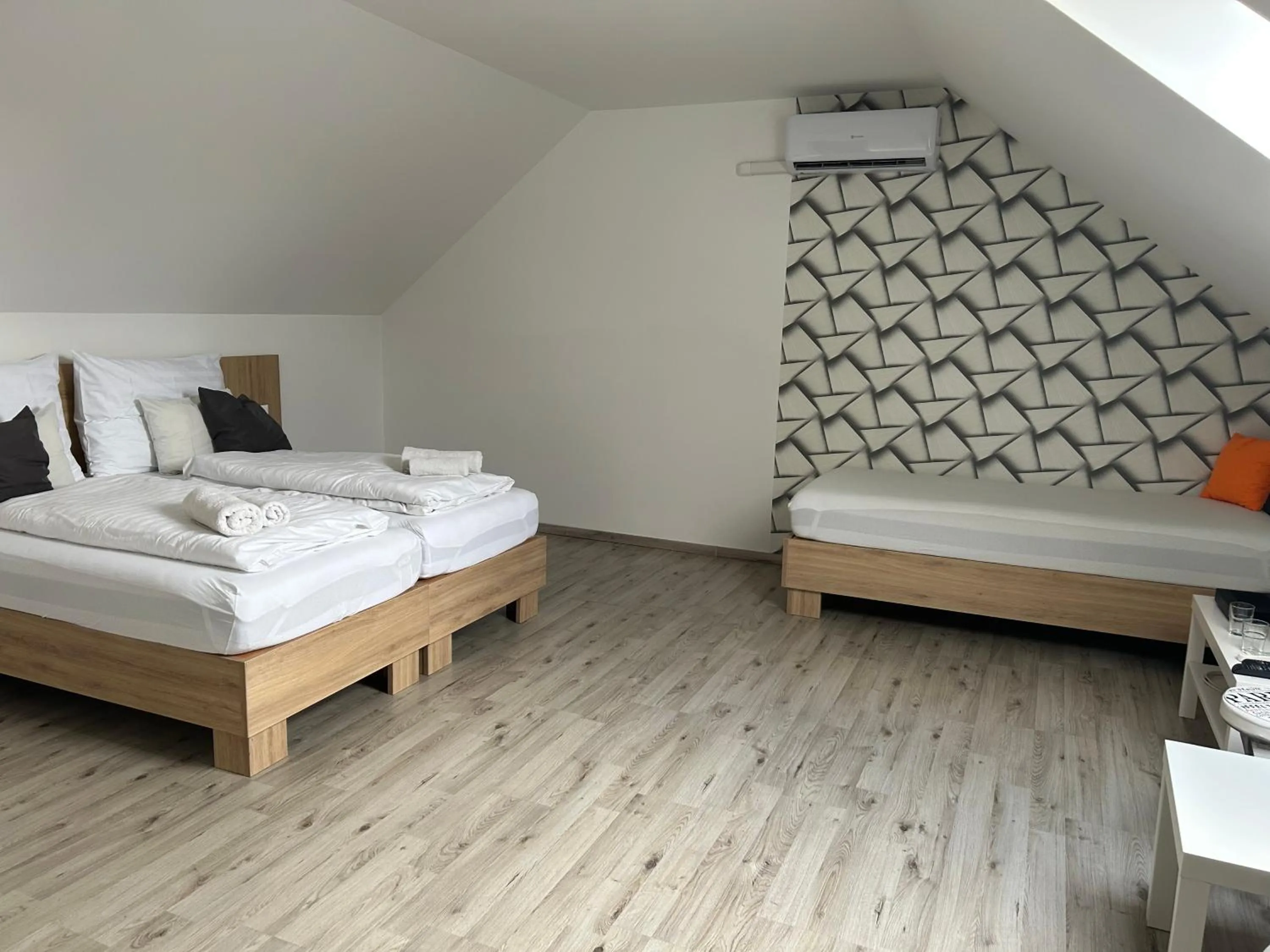 Bed in Platán Panzió