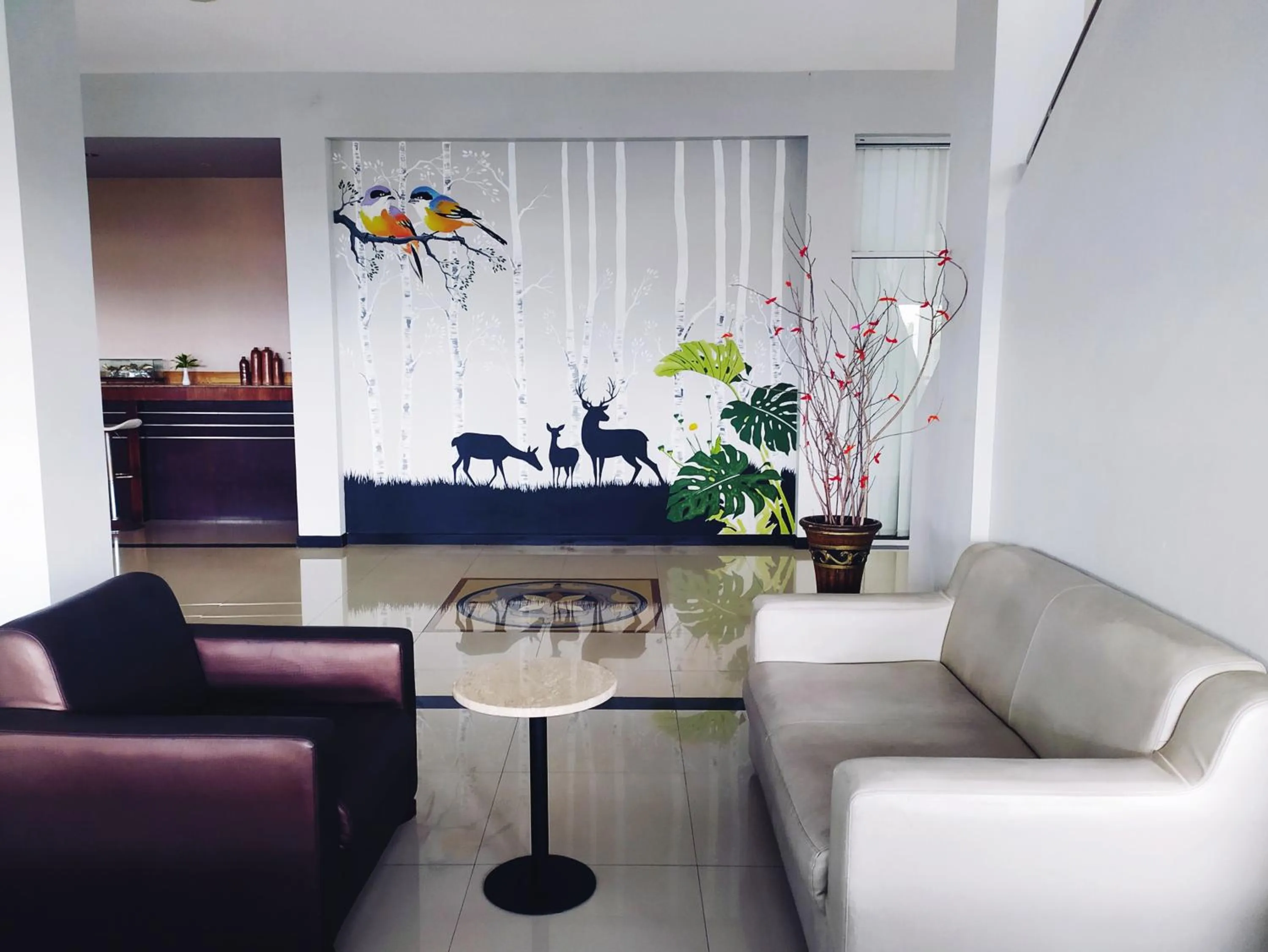 Lobby or reception in Kuraya Hotel Residence