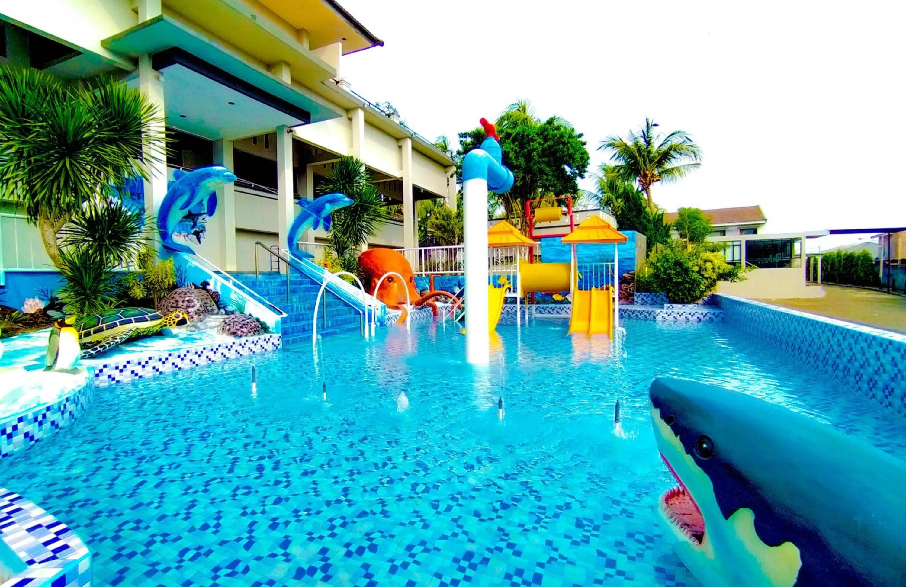 Aqua park in Kuraya Hotel Residence
