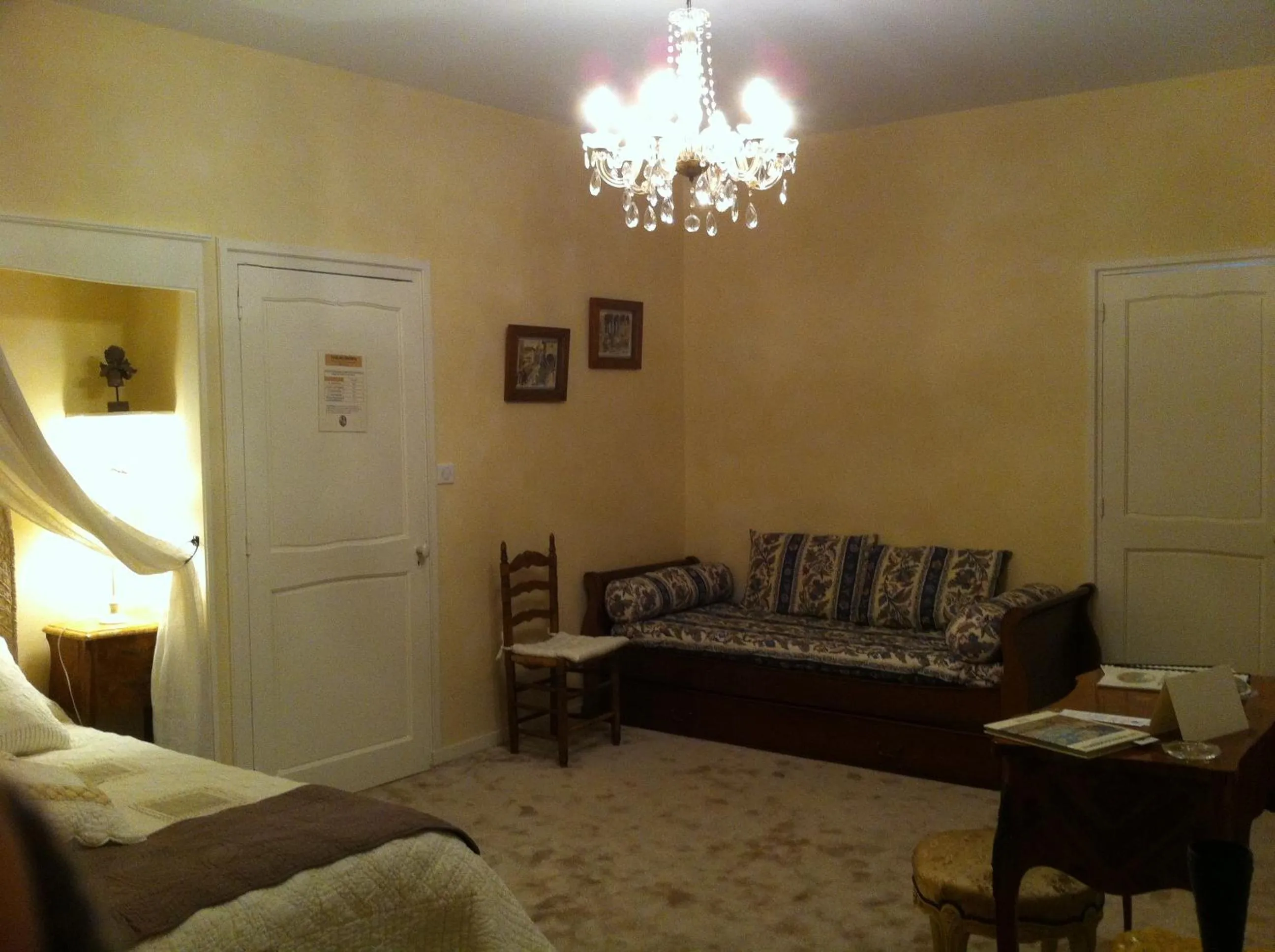 Living room in Le Clos de La Muse