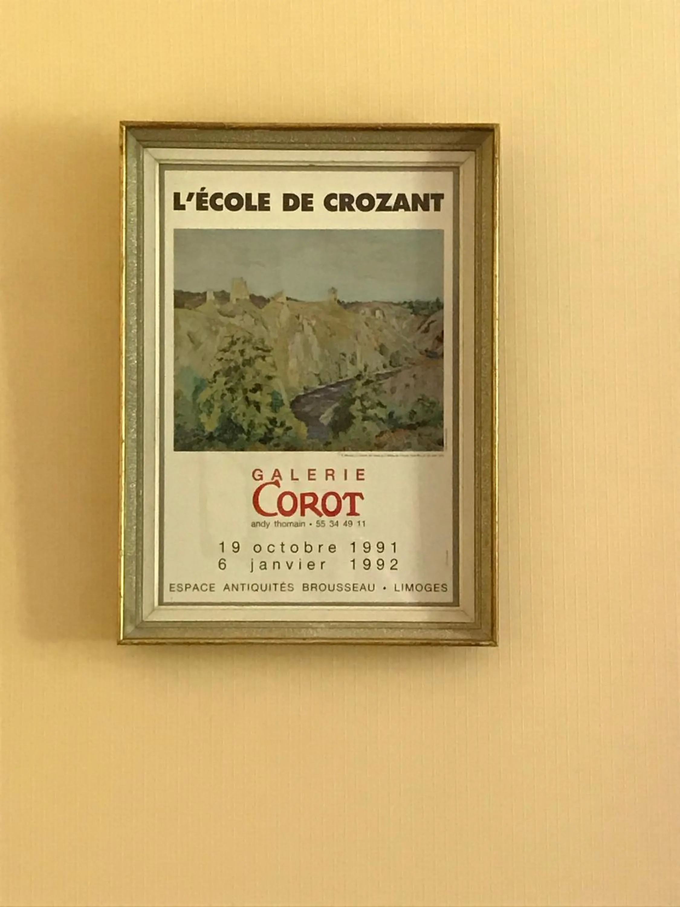 Decorative detail in Le Clos de La Muse