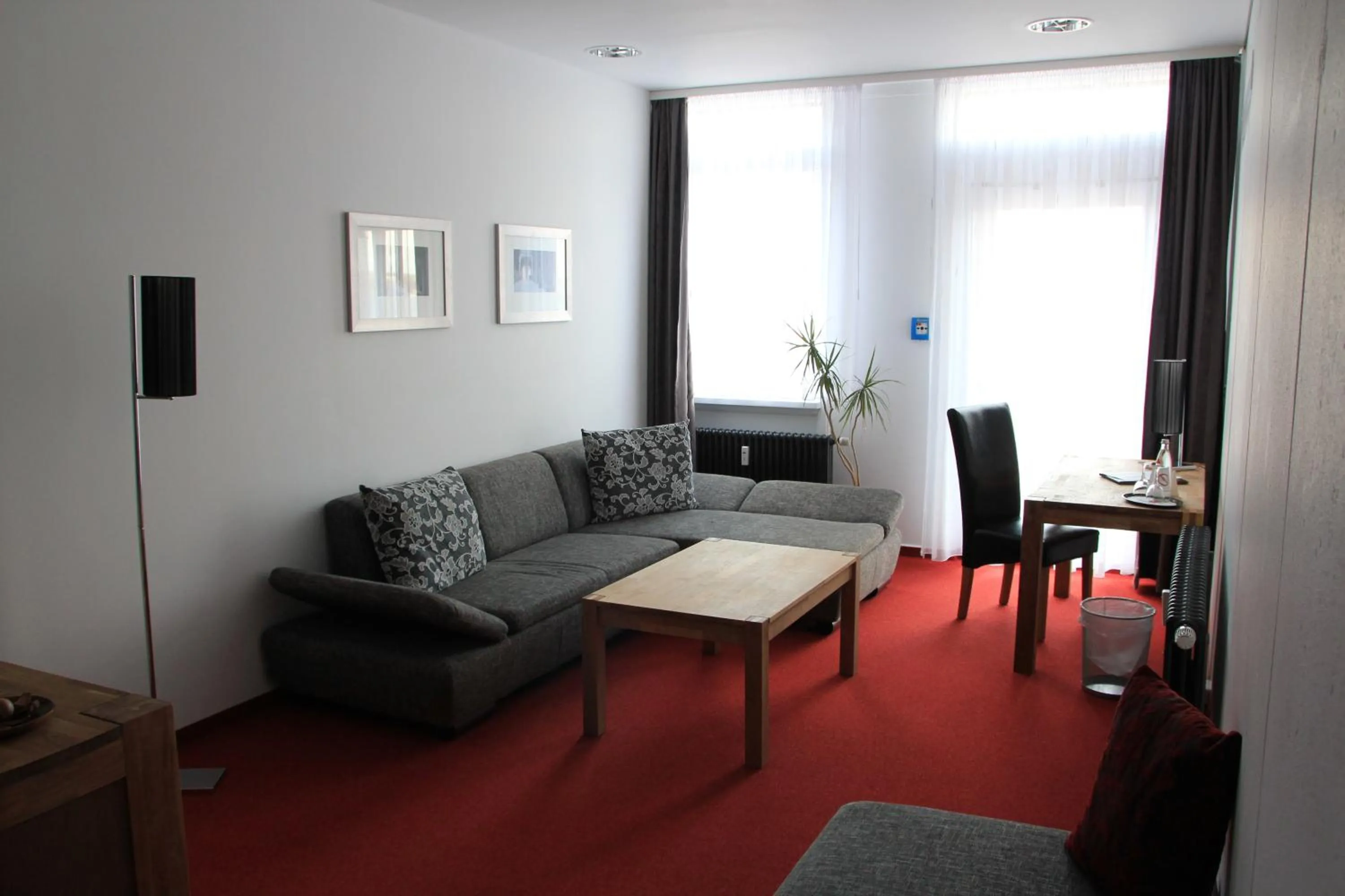 Seating area in Hiddenseer Hotel