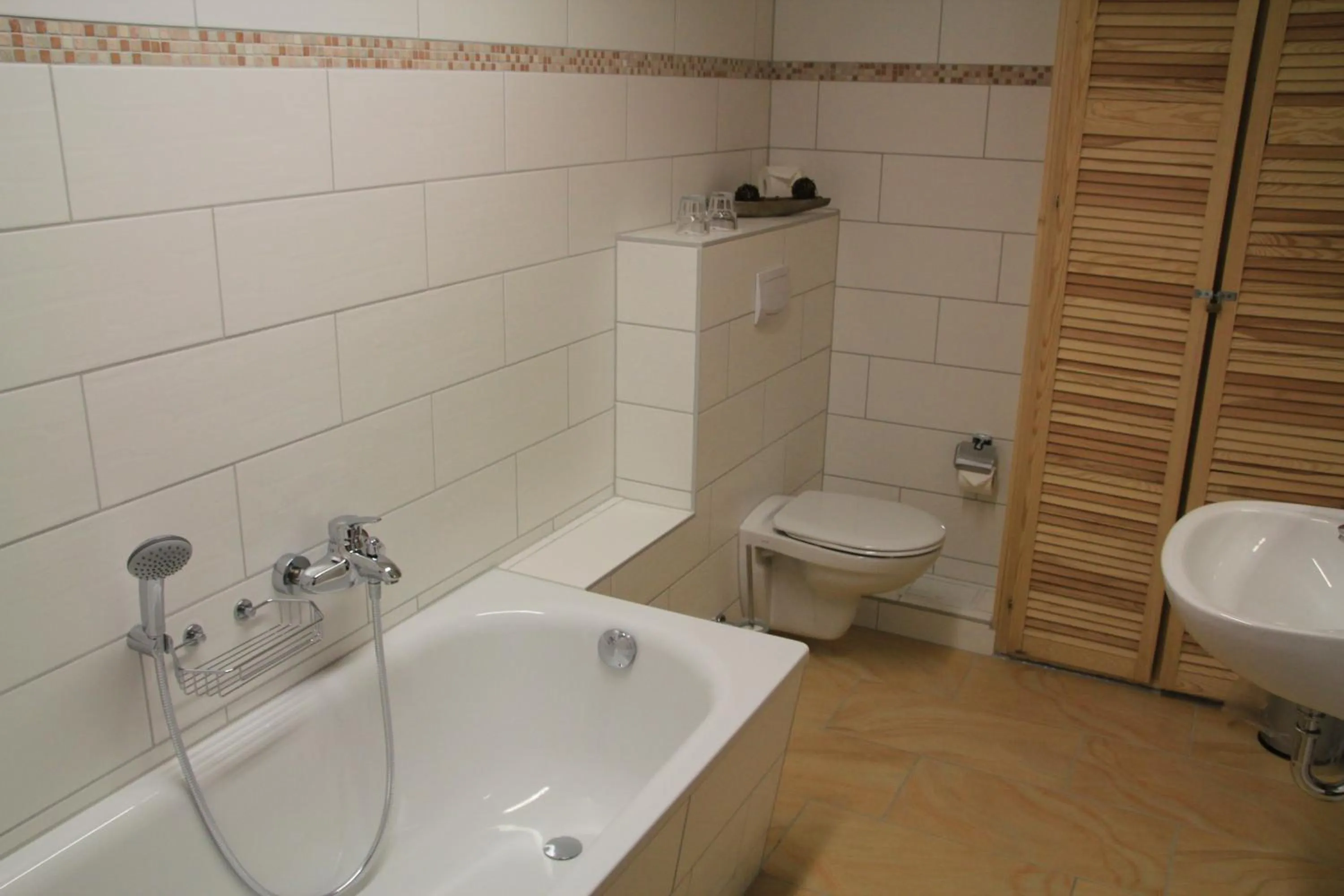 Bathroom in Hiddenseer Hotel