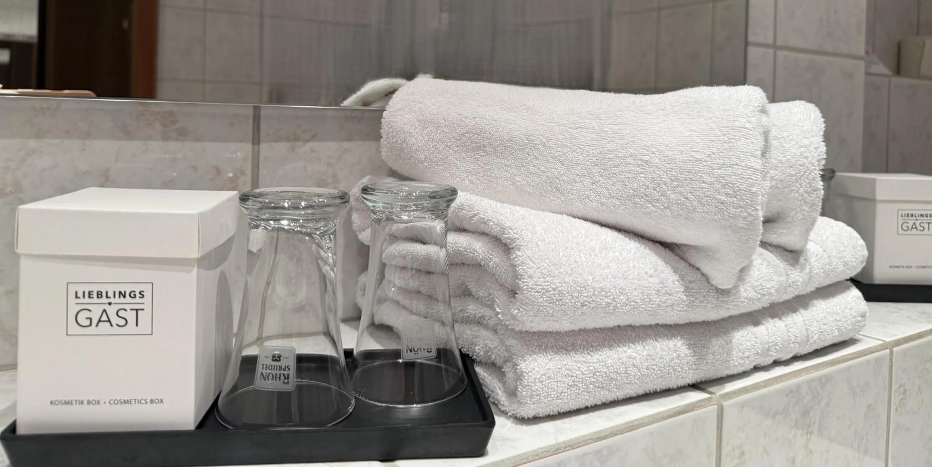 Bathroom in Hotel Bachmühle