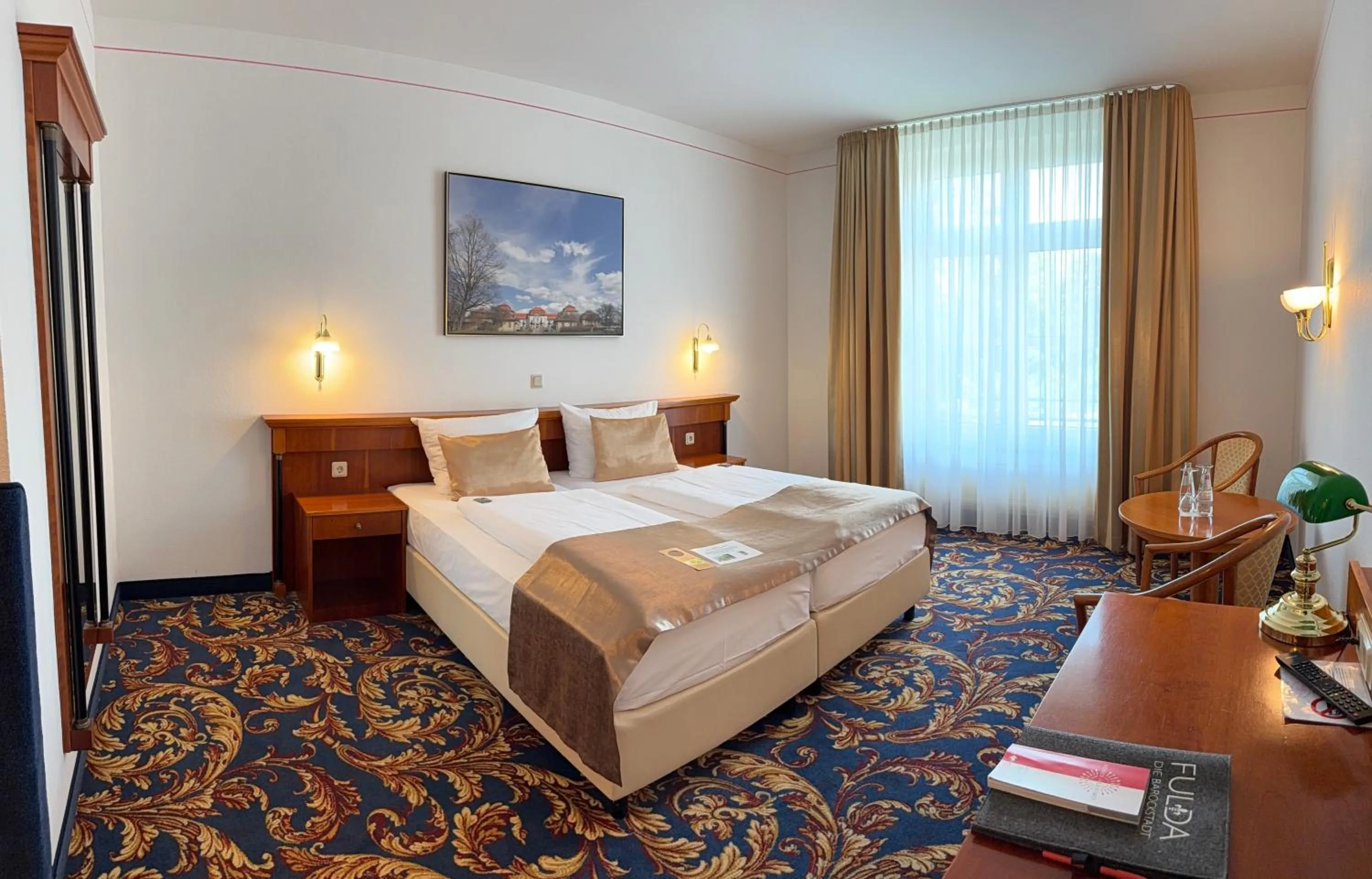 Photo of the whole room, Bed in Hotel Bachmühle