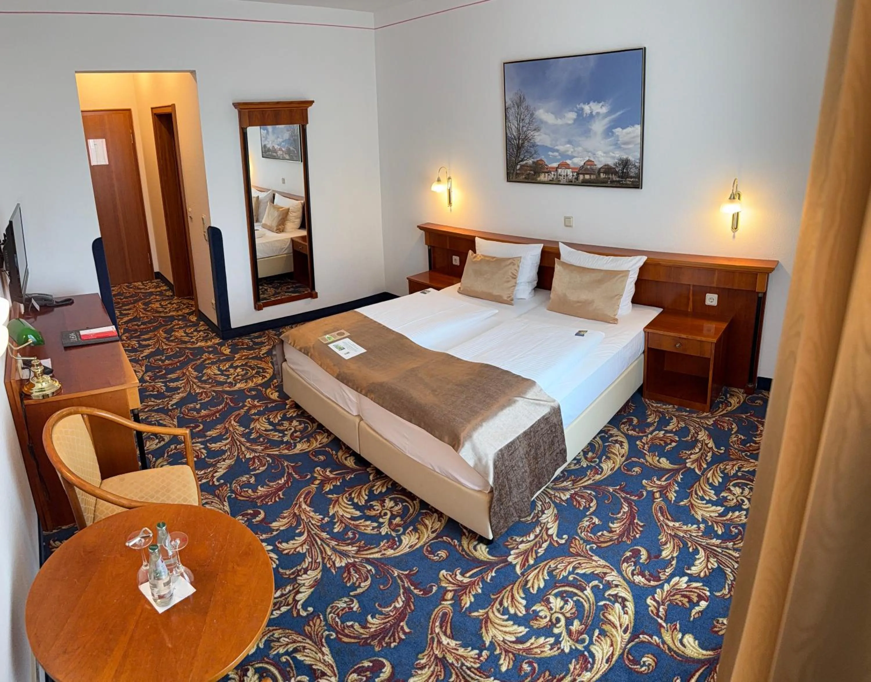 Photo of the whole room, Bed in Hotel Bachmühle