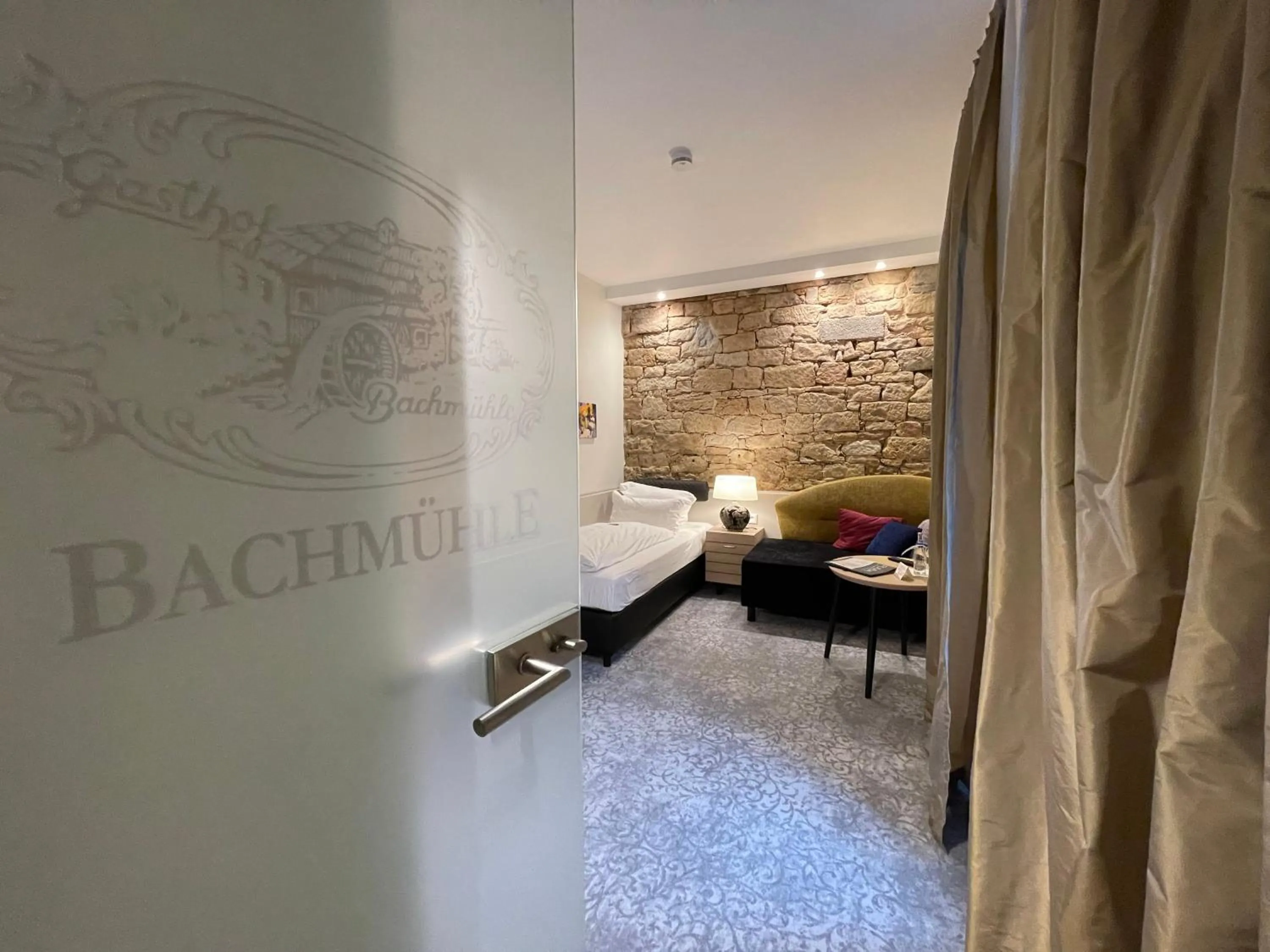 Photo of the whole room, Bed in Hotel Bachmühle