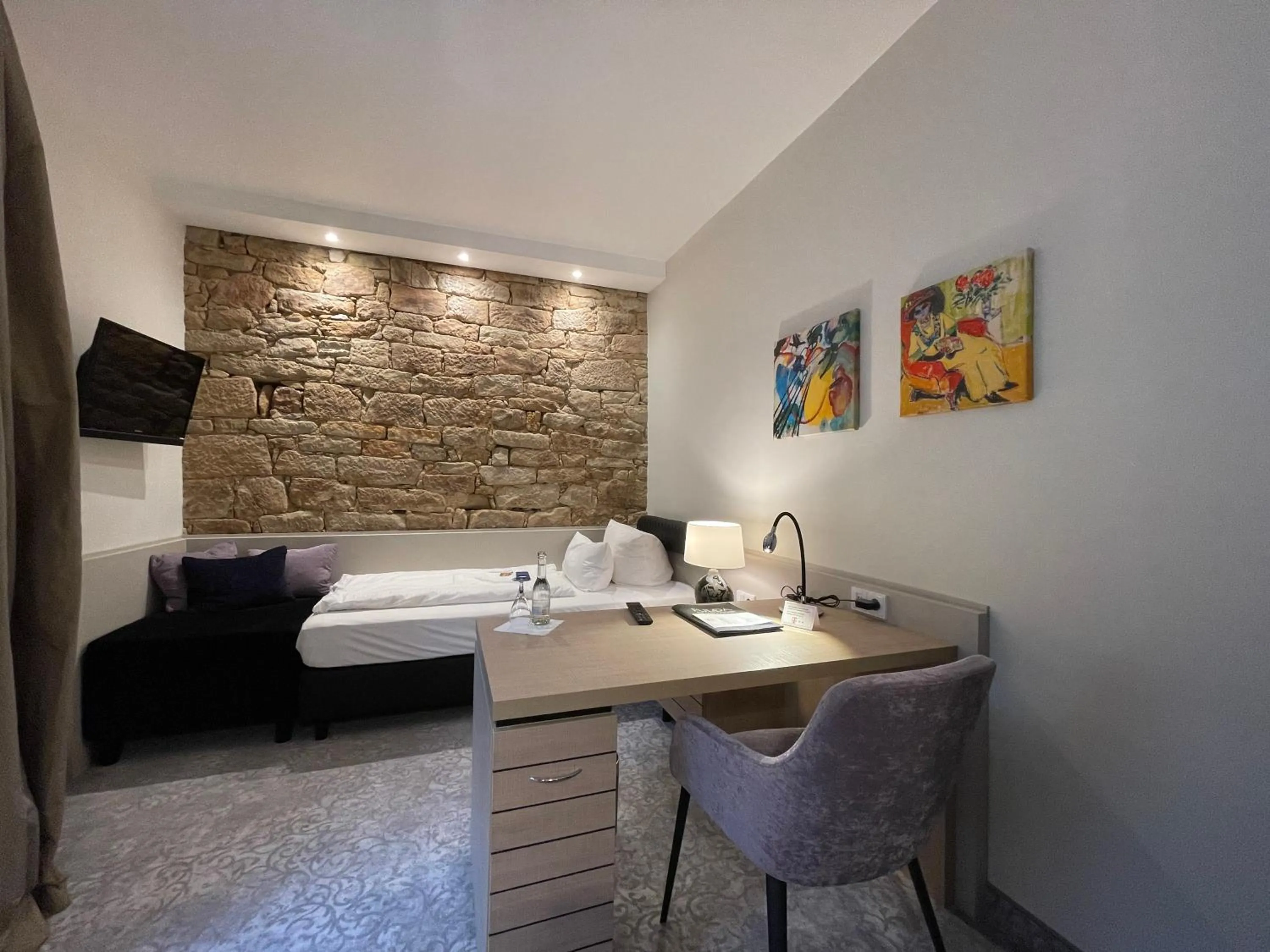 Photo of the whole room, Bed in Hotel Bachmühle