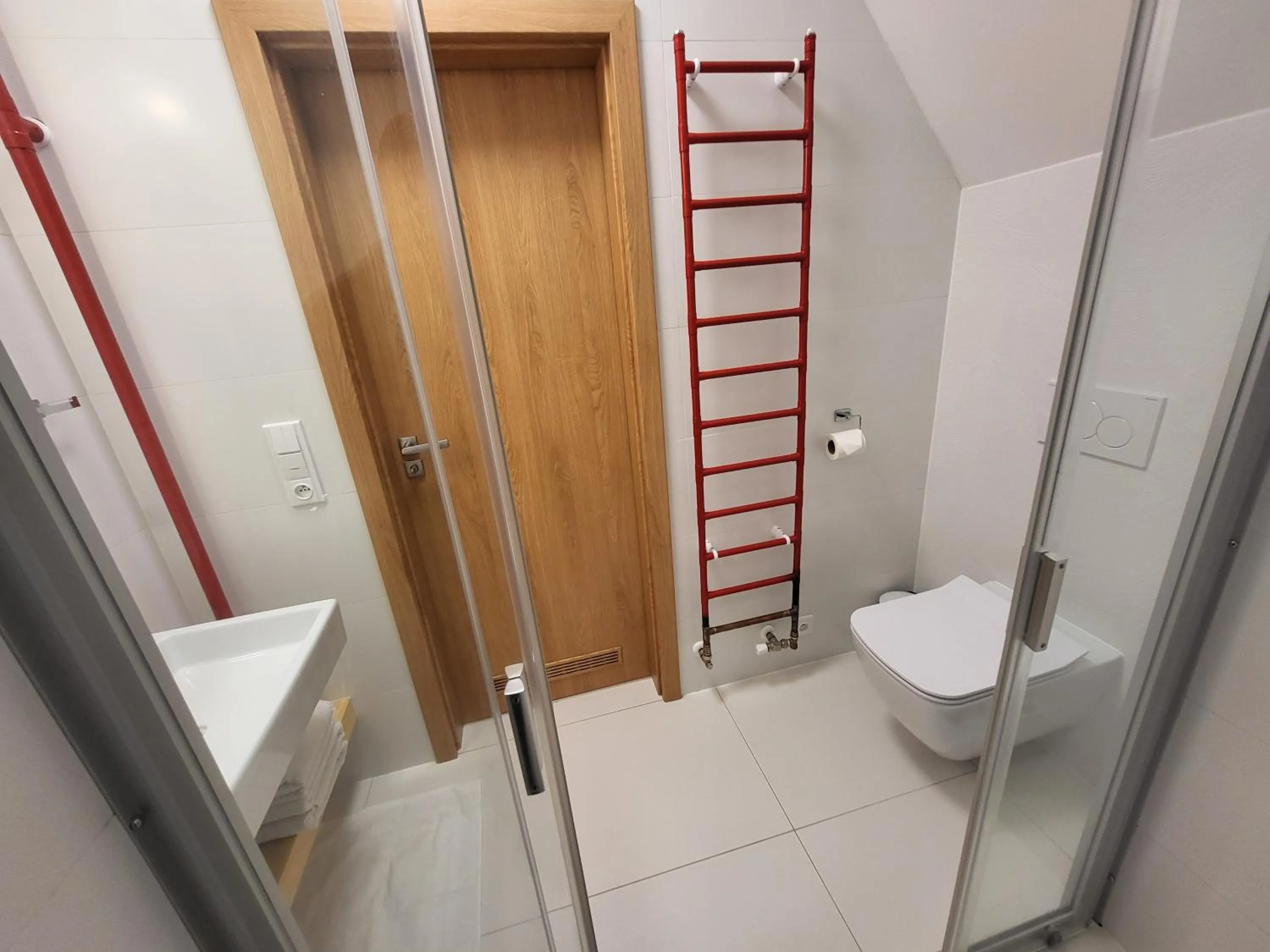 Bathroom in Pension Jitřenka Hřensko - Breakfast Included & Free Parking