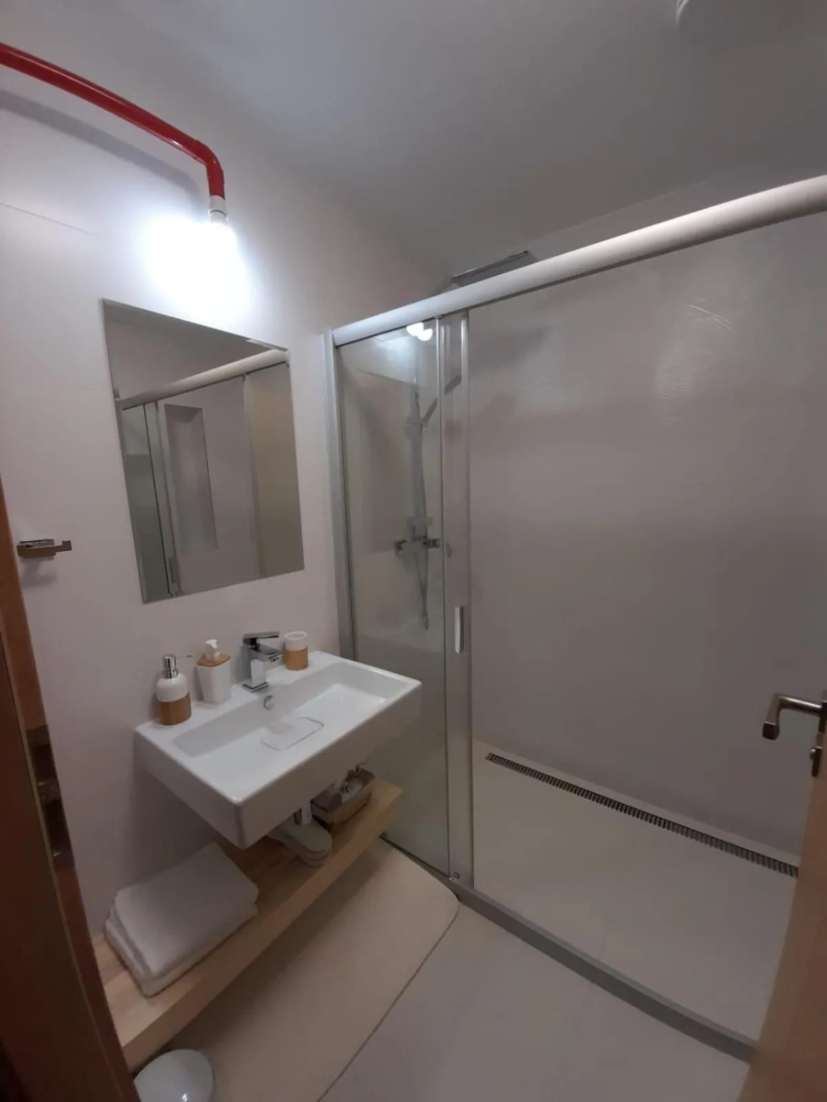 Bathroom in Pension Jitřenka Hřensko - Breakfast Included & Free Parking