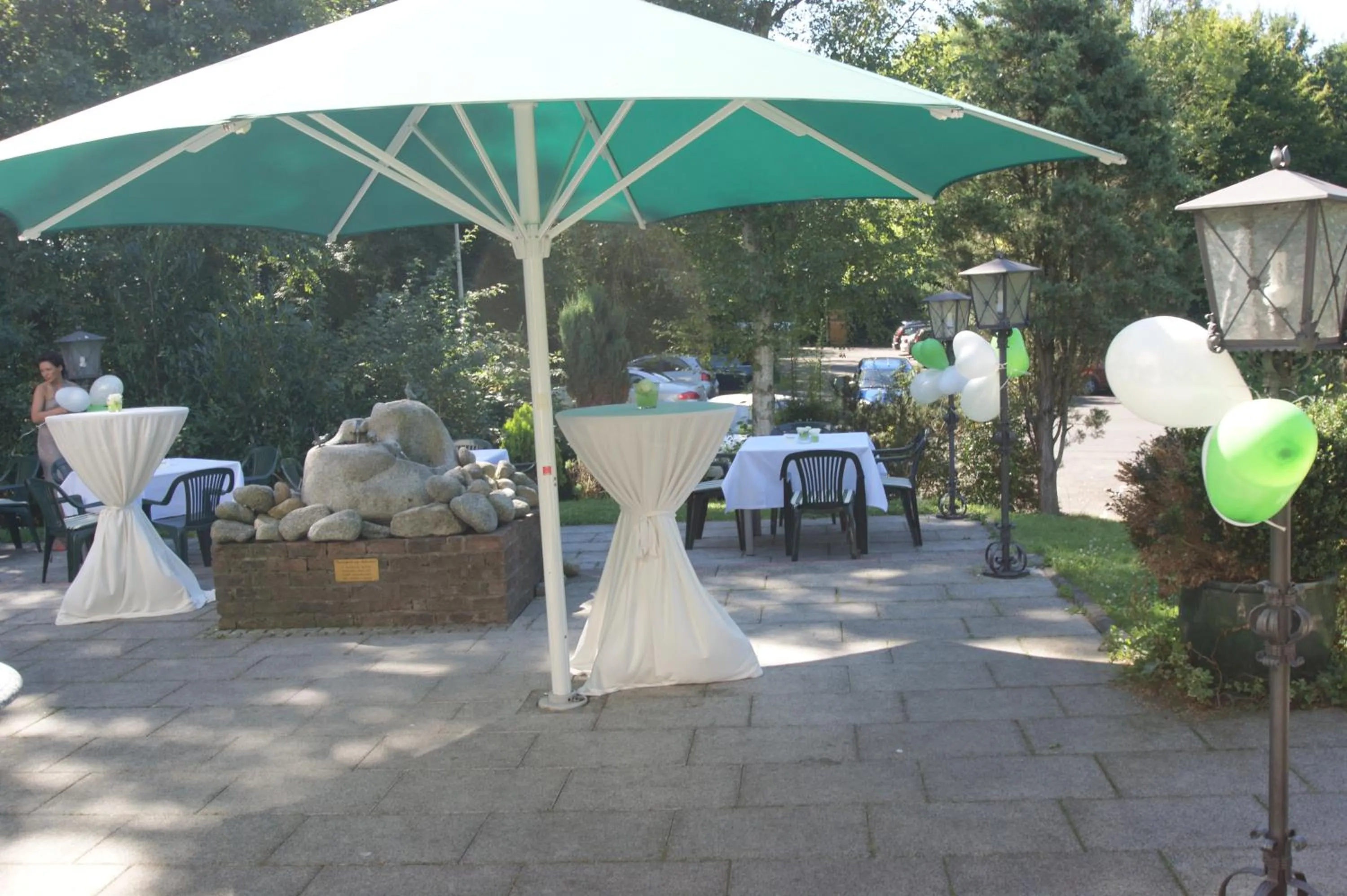 Patio in Wald-Café Hotel-Restaurant