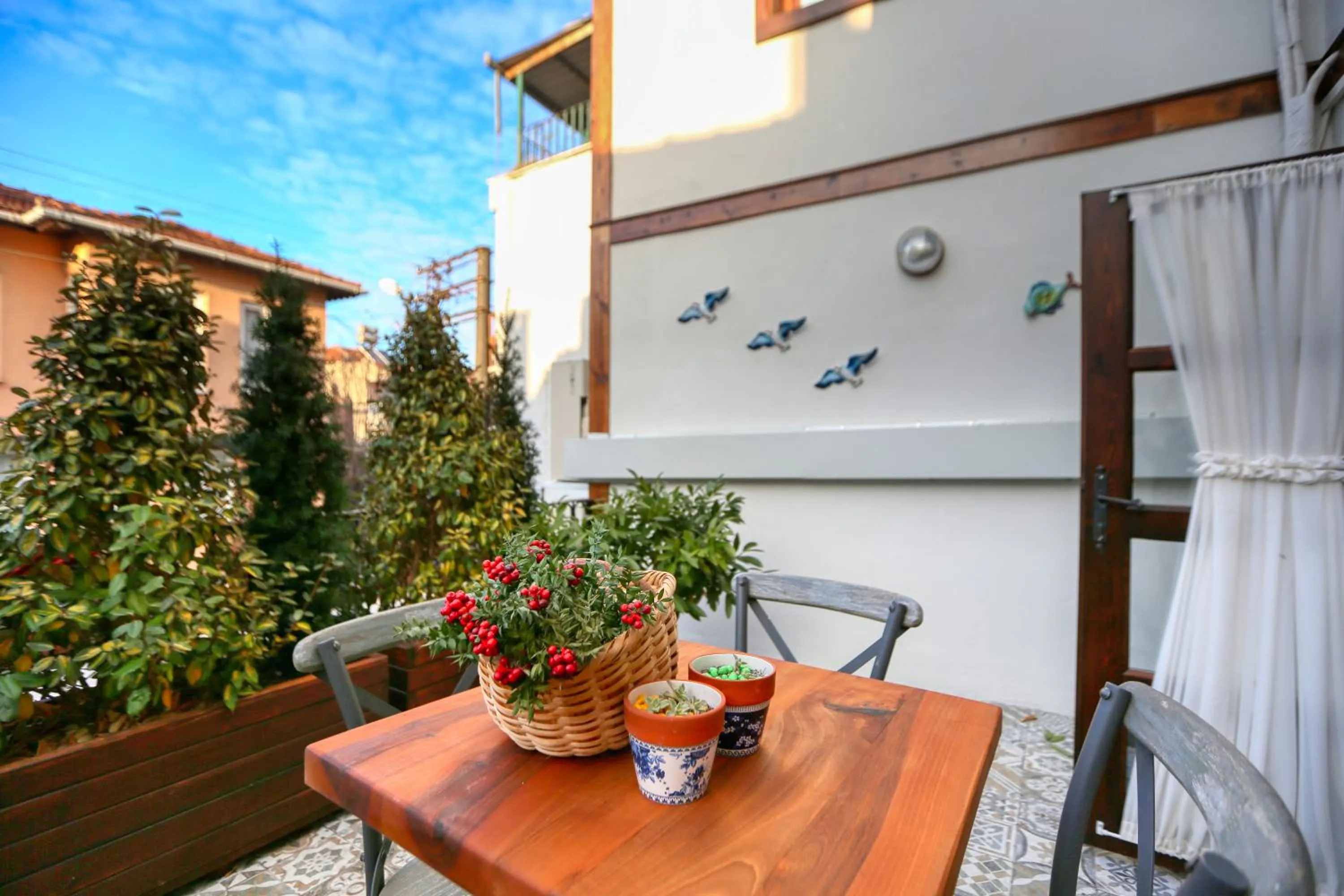 Balcony/Terrace in Trilye Bay C Konak