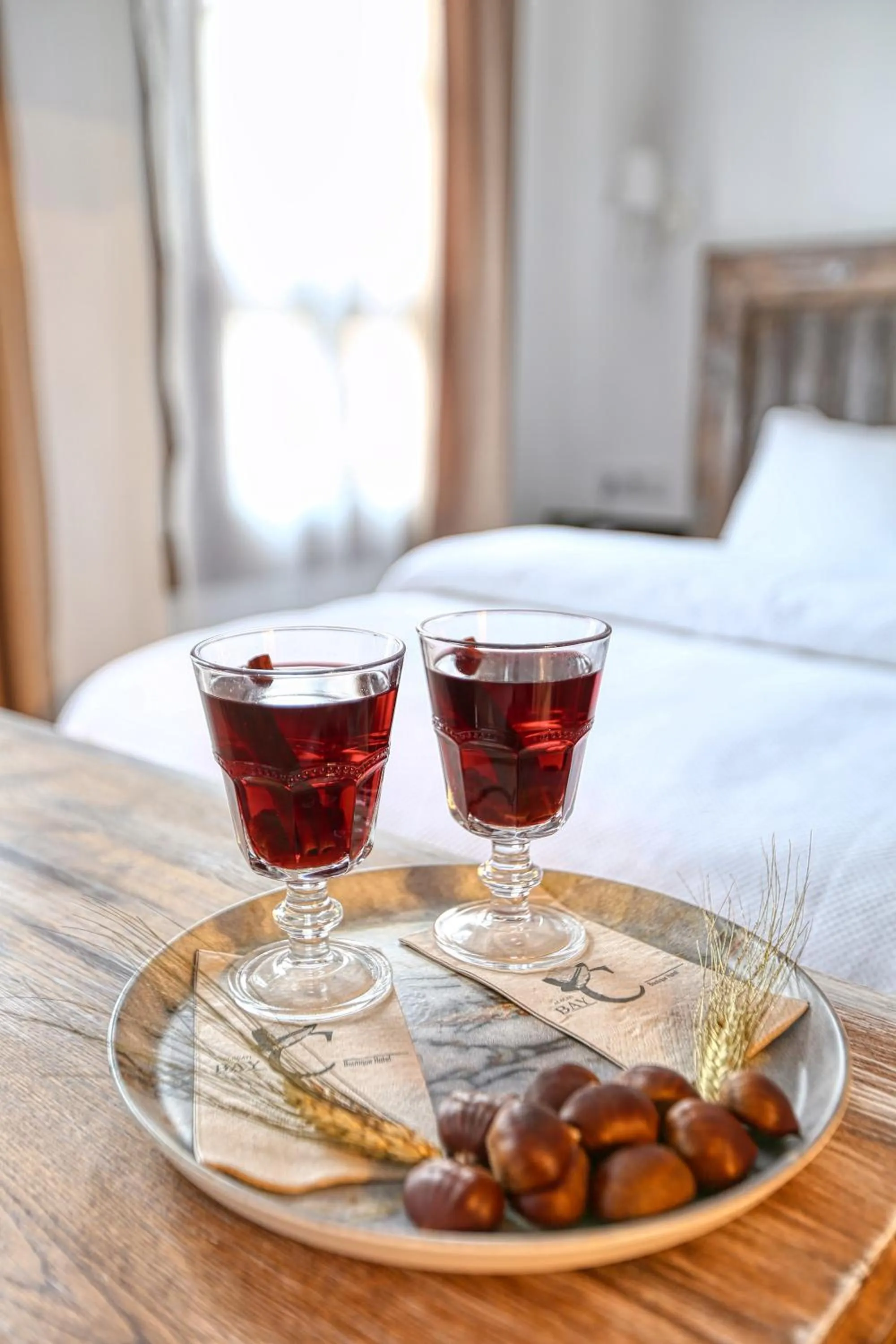 Food and drinks, Bed in Trilye Bay C Konak