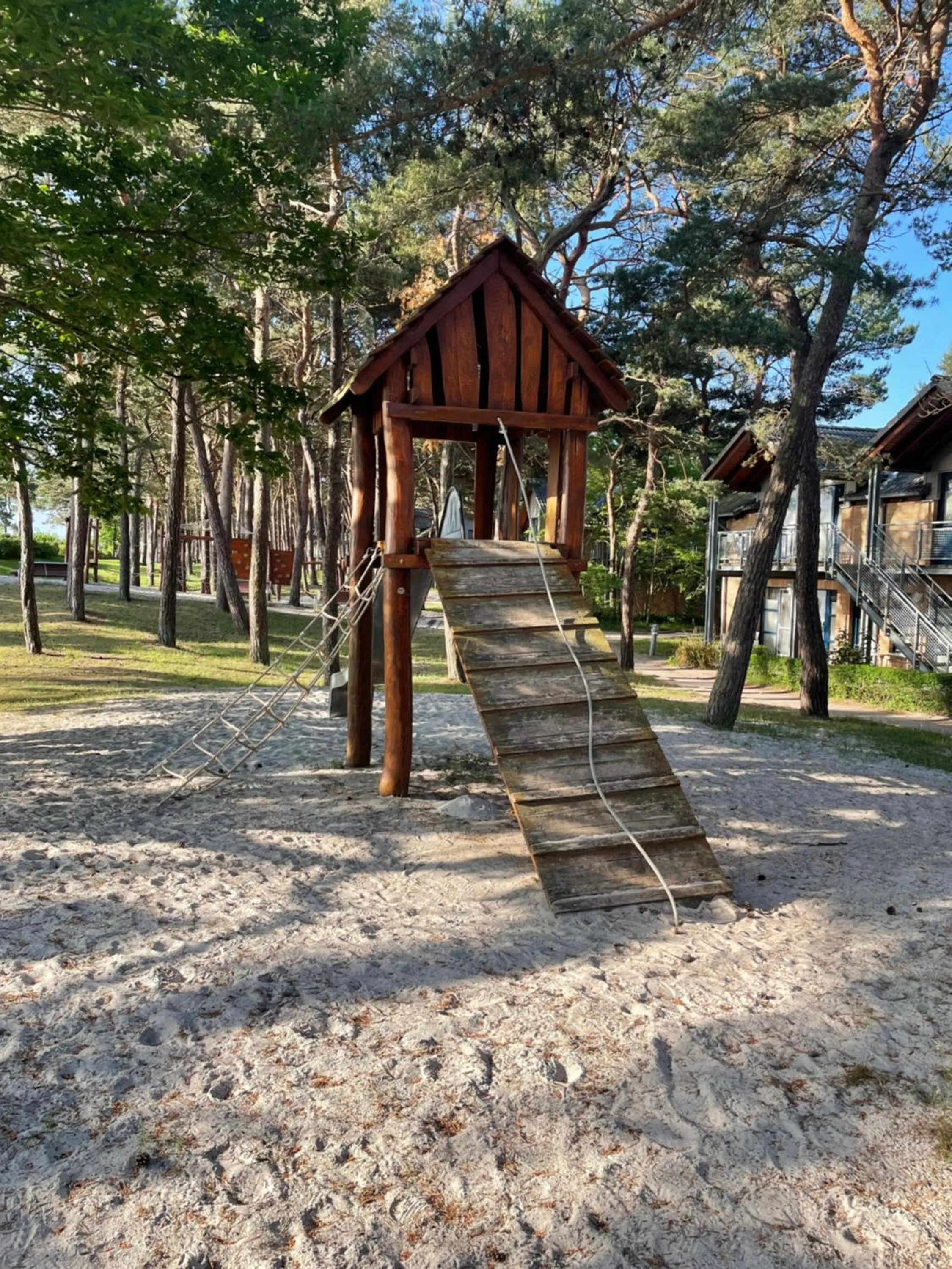 Children play ground in Aquamaris Strandresidenz Rügen