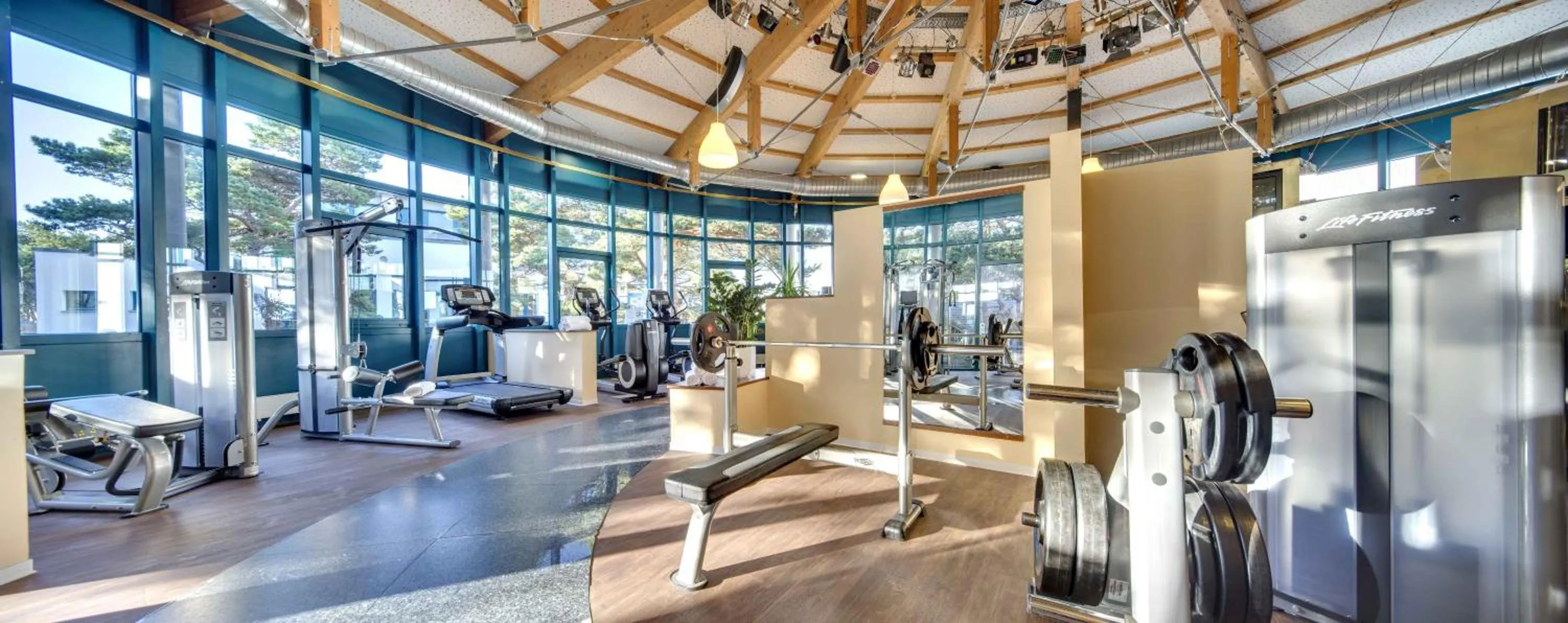 Fitness centre/facilities in Aquamaris Strandresidenz Rügen