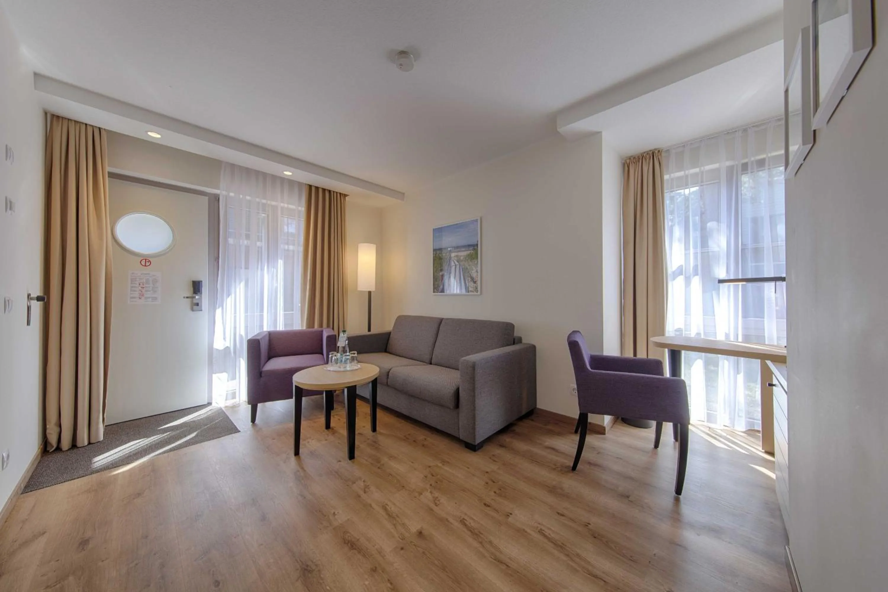 Seating area in Aquamaris Strandresidenz Rügen