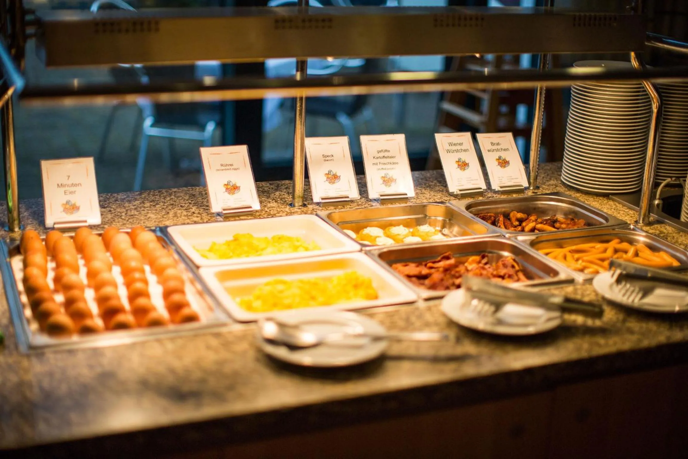 Buffet breakfast in Aquamaris Strandresidenz Rügen