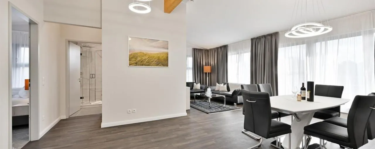 Living room in Aquamaris Strandresidenz Rügen