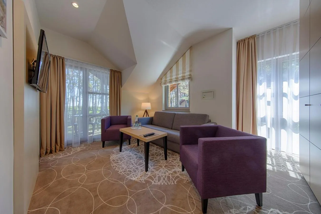 Living room in Aquamaris Strandresidenz Rügen