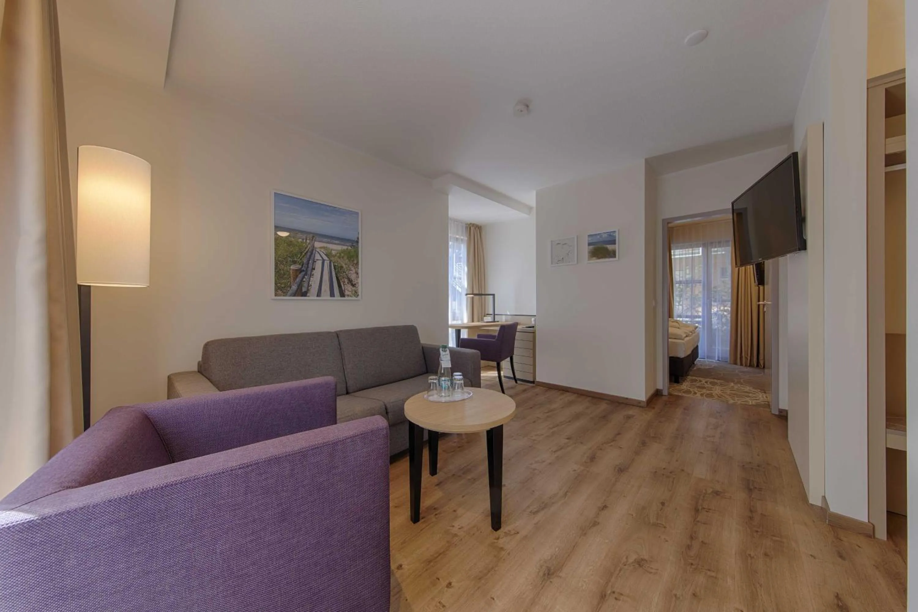 Living room in Aquamaris Strandresidenz Rügen