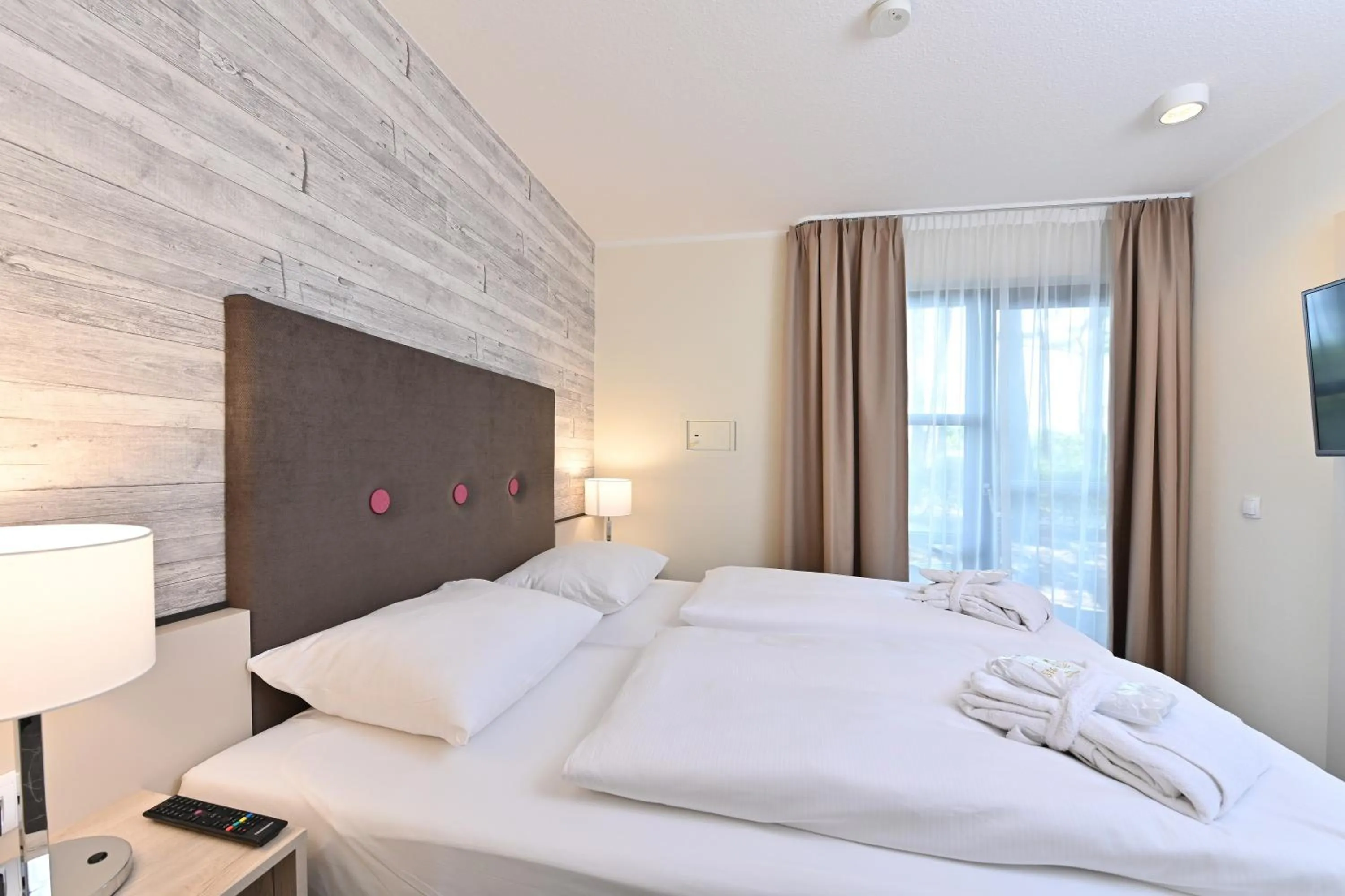 Bed in Aquamaris Strandresidenz Rügen