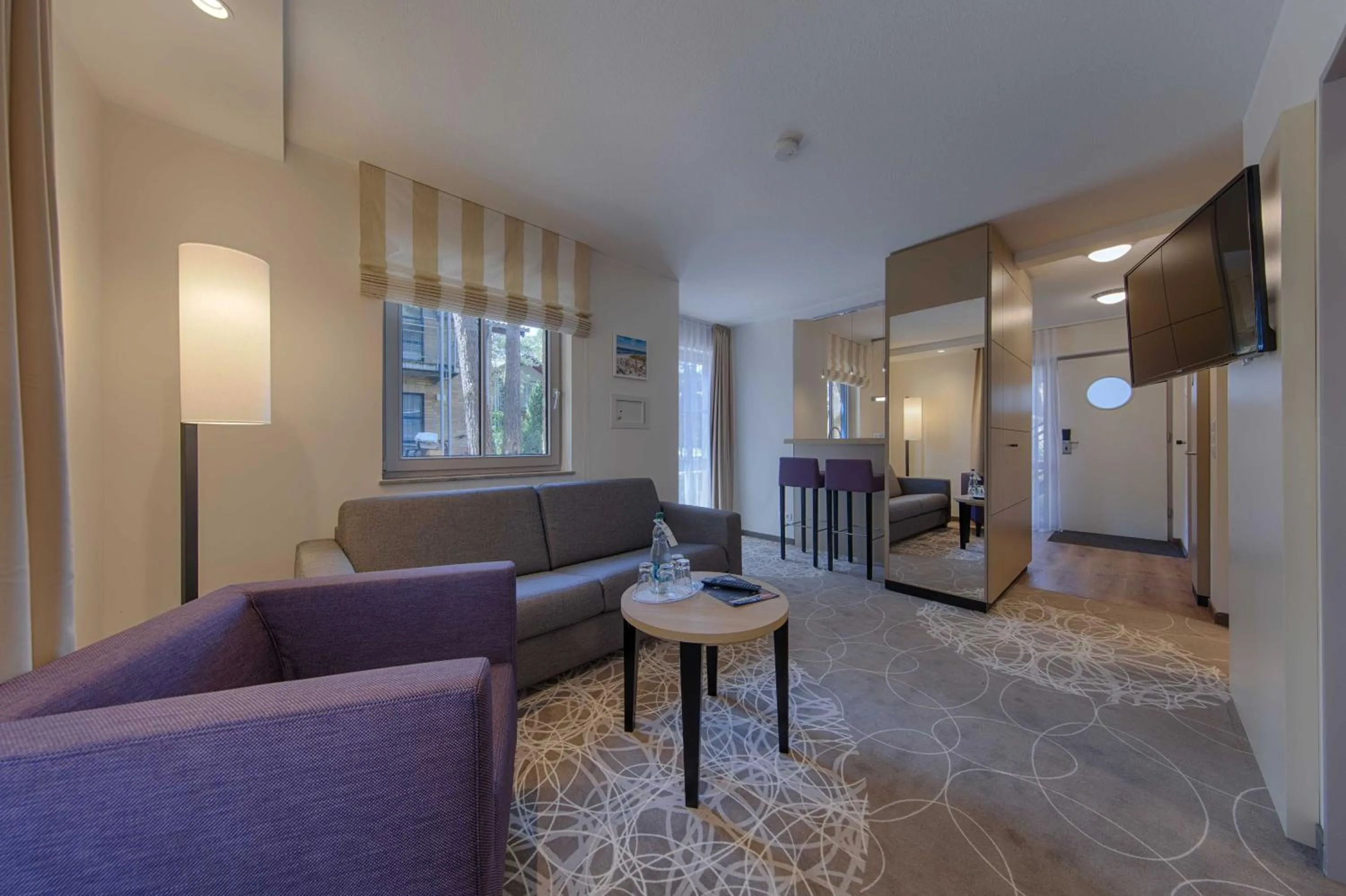 Living room in Aquamaris Strandresidenz Rügen