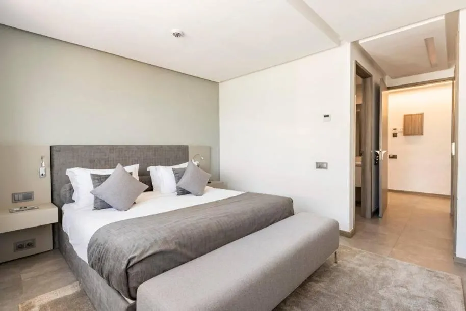 Bedroom, Bed in Makass Appart Hotel