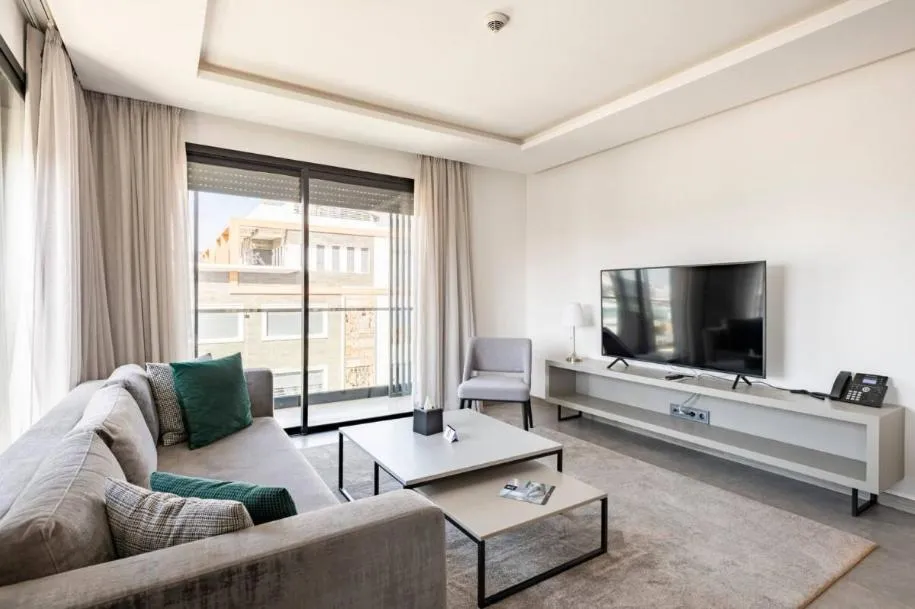 Living room in Makass Appart Hotel