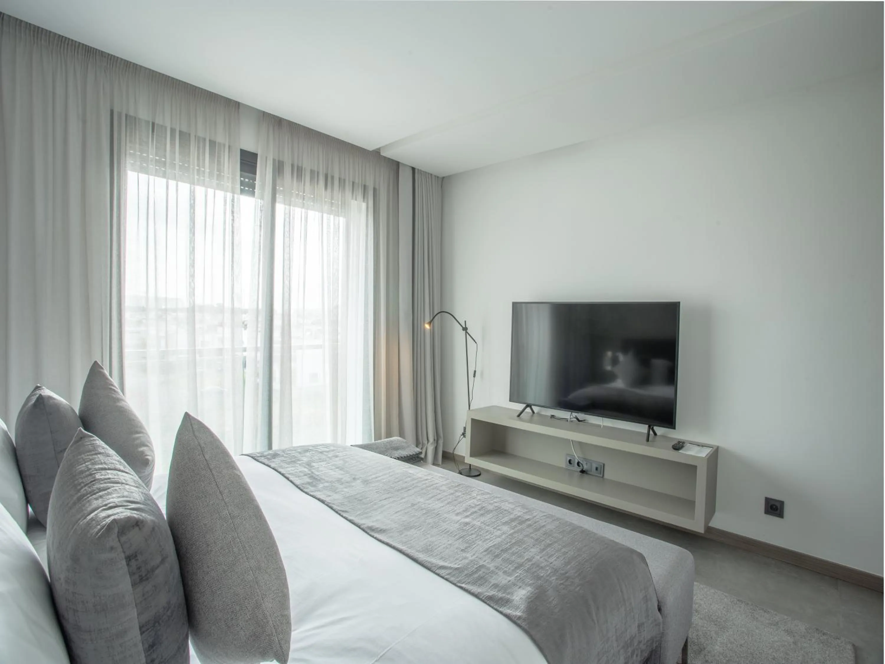 Bed in Makass Appart Hotel