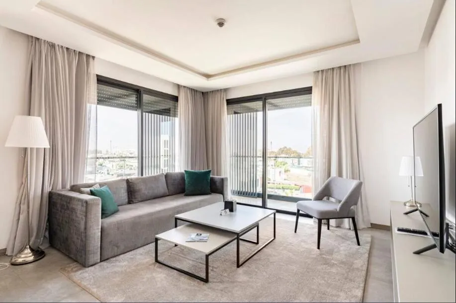 Living room in Makass Appart Hotel