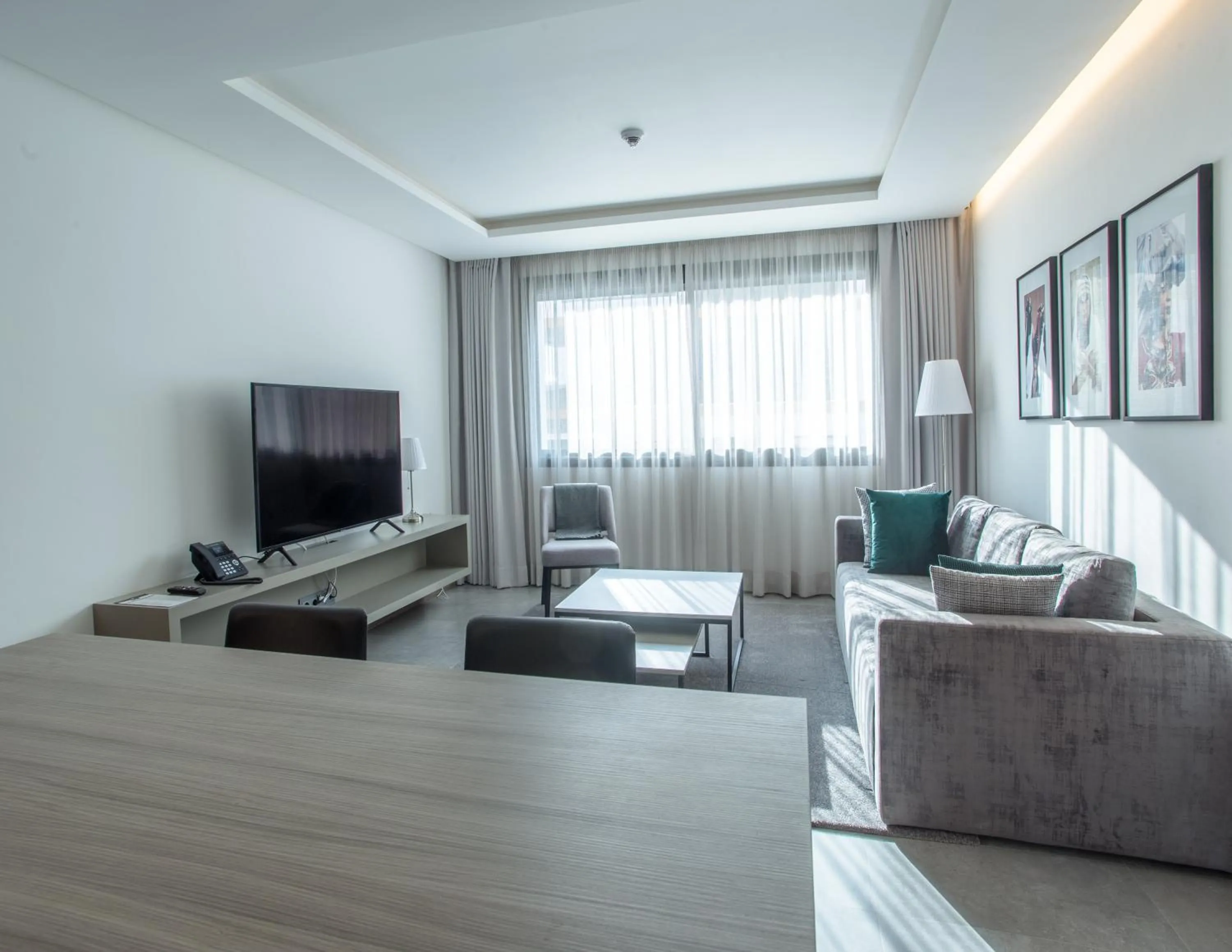 Living room in Makass Appart Hotel