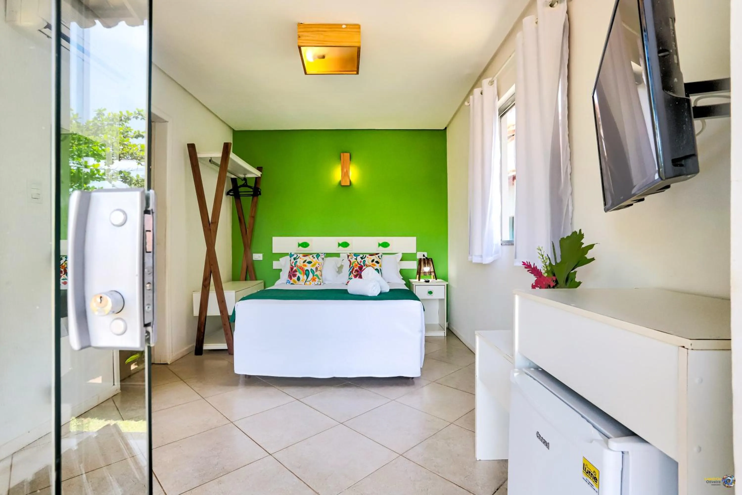 Photo of the whole room, Bed in Pousada Terra Mar Way