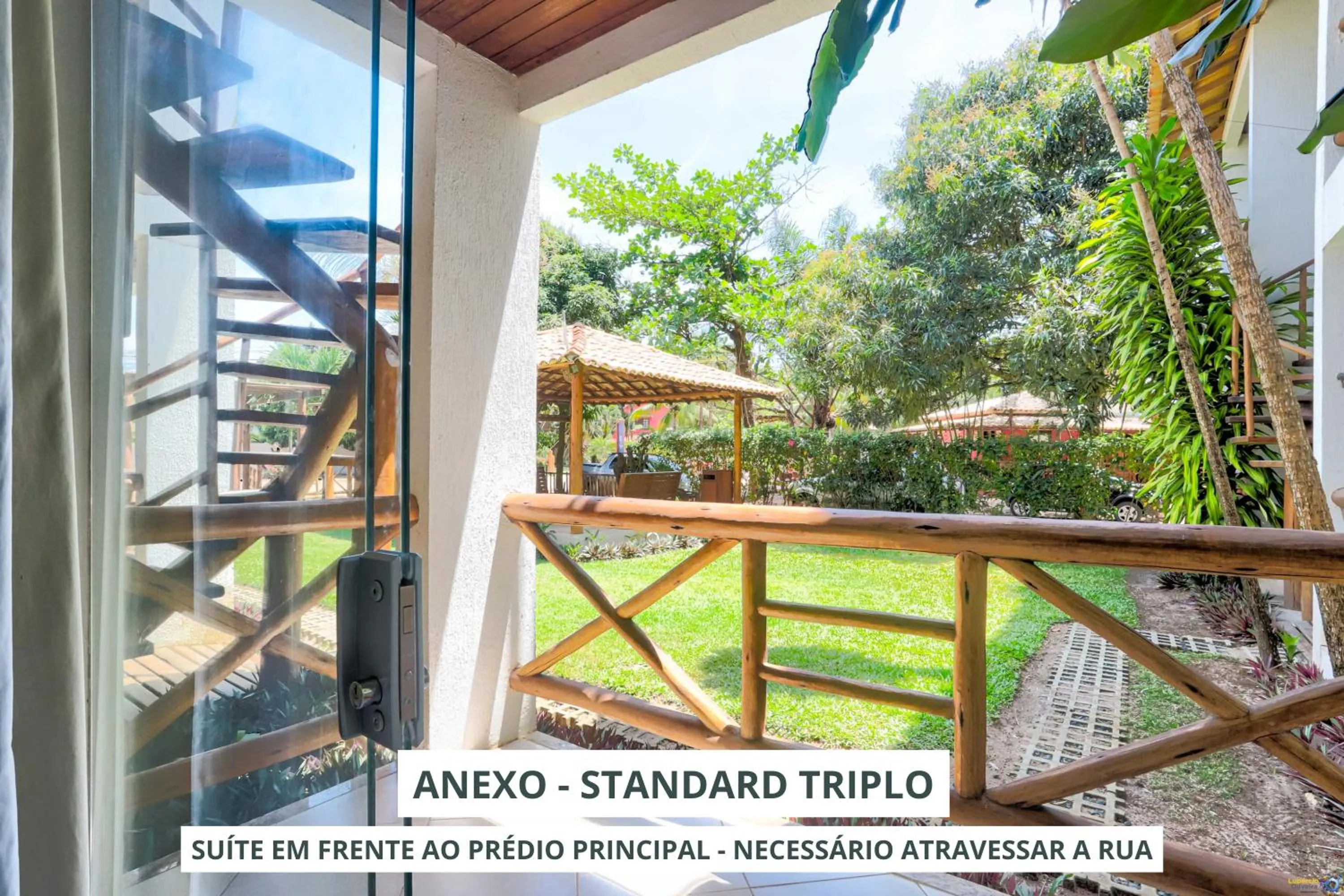 Patio in Pousada Terra Mar Way