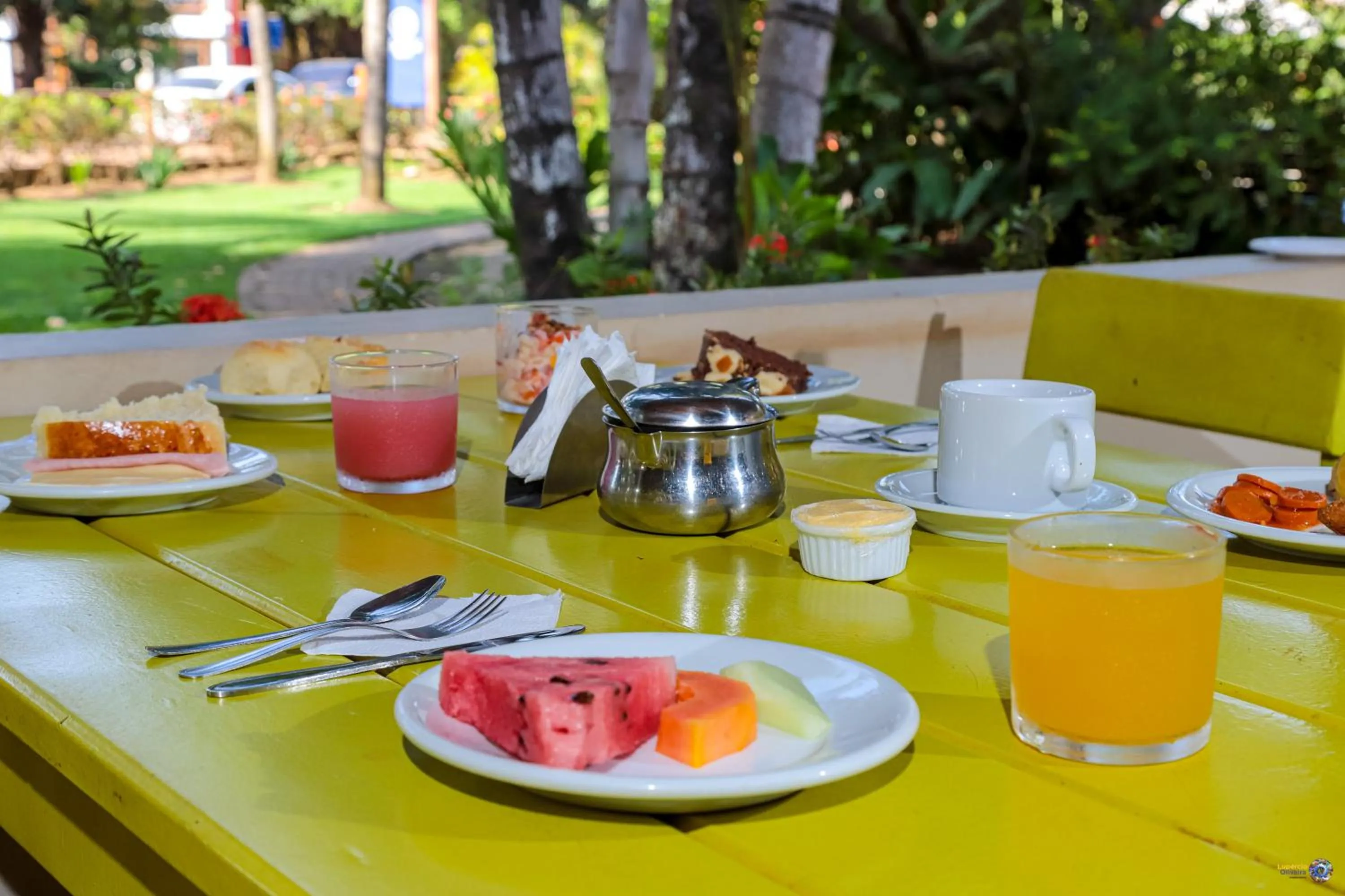 Breakfast in Pousada Terra Mar Way