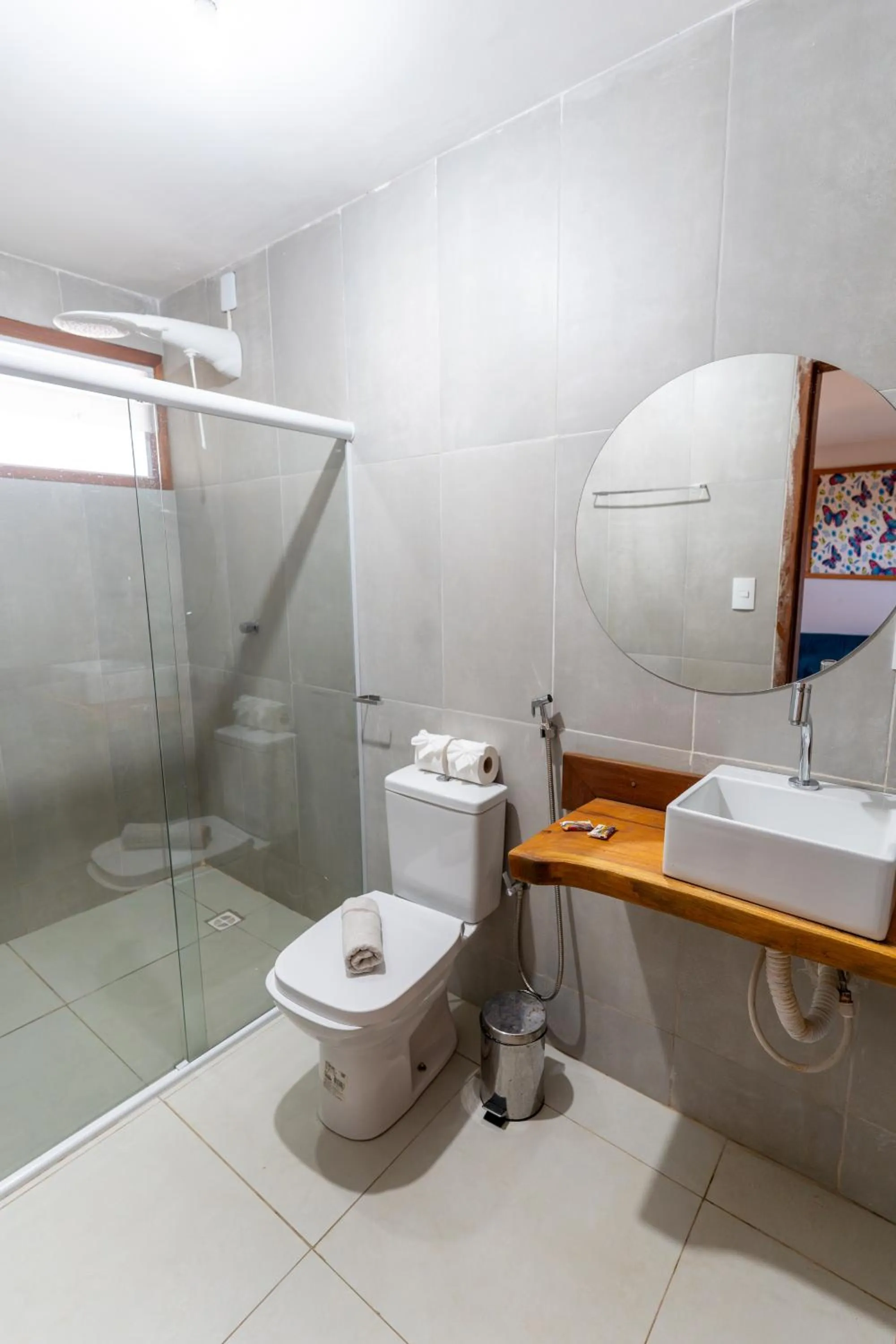 Bathroom in Pousada Terra Mar Way