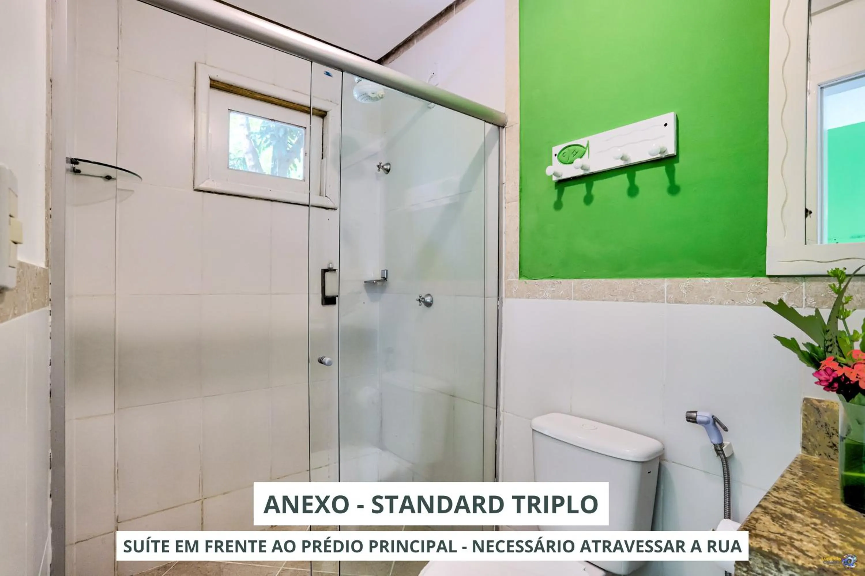 Bathroom in Pousada Terra Mar Way