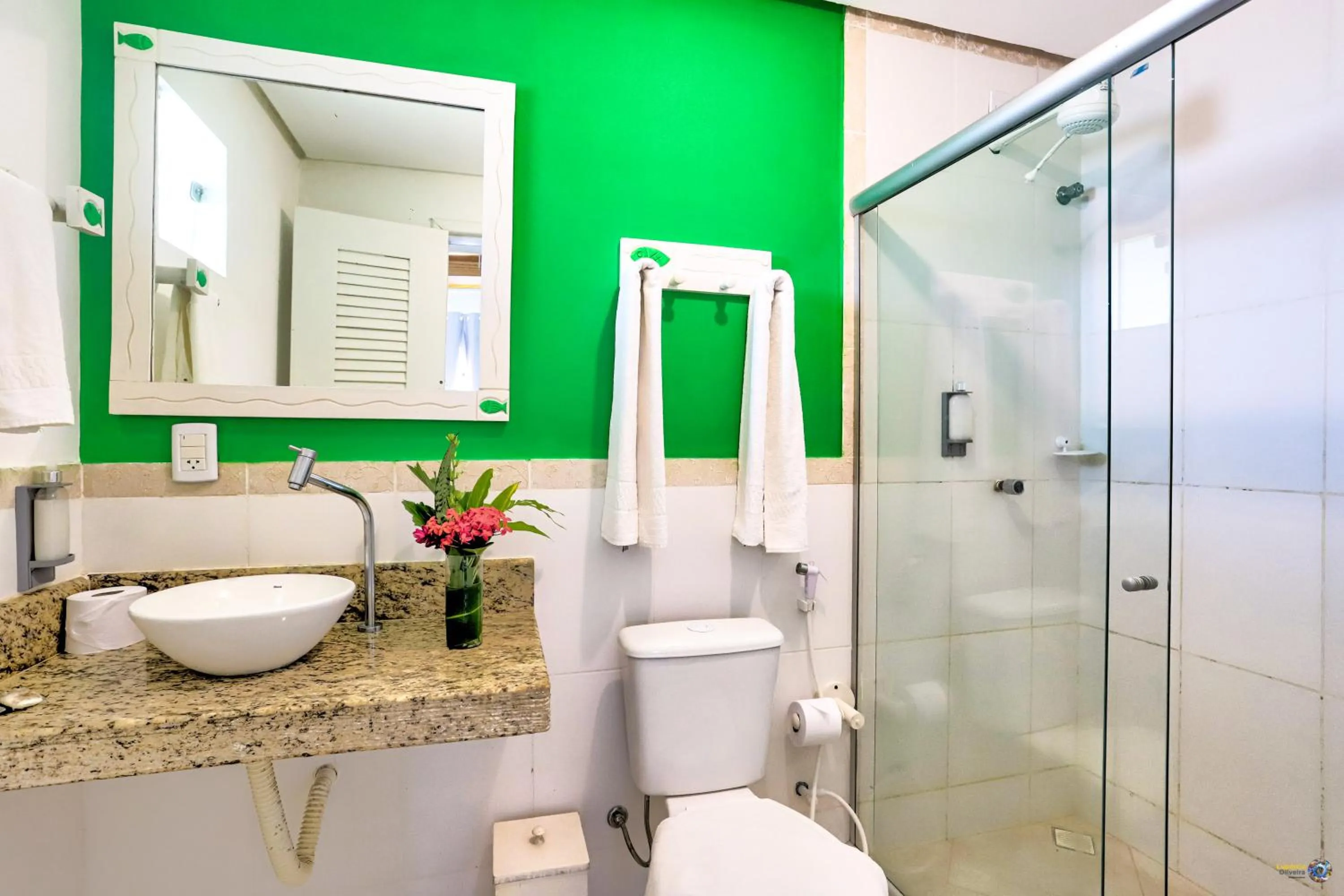 Bathroom in Pousada Terra Mar Way