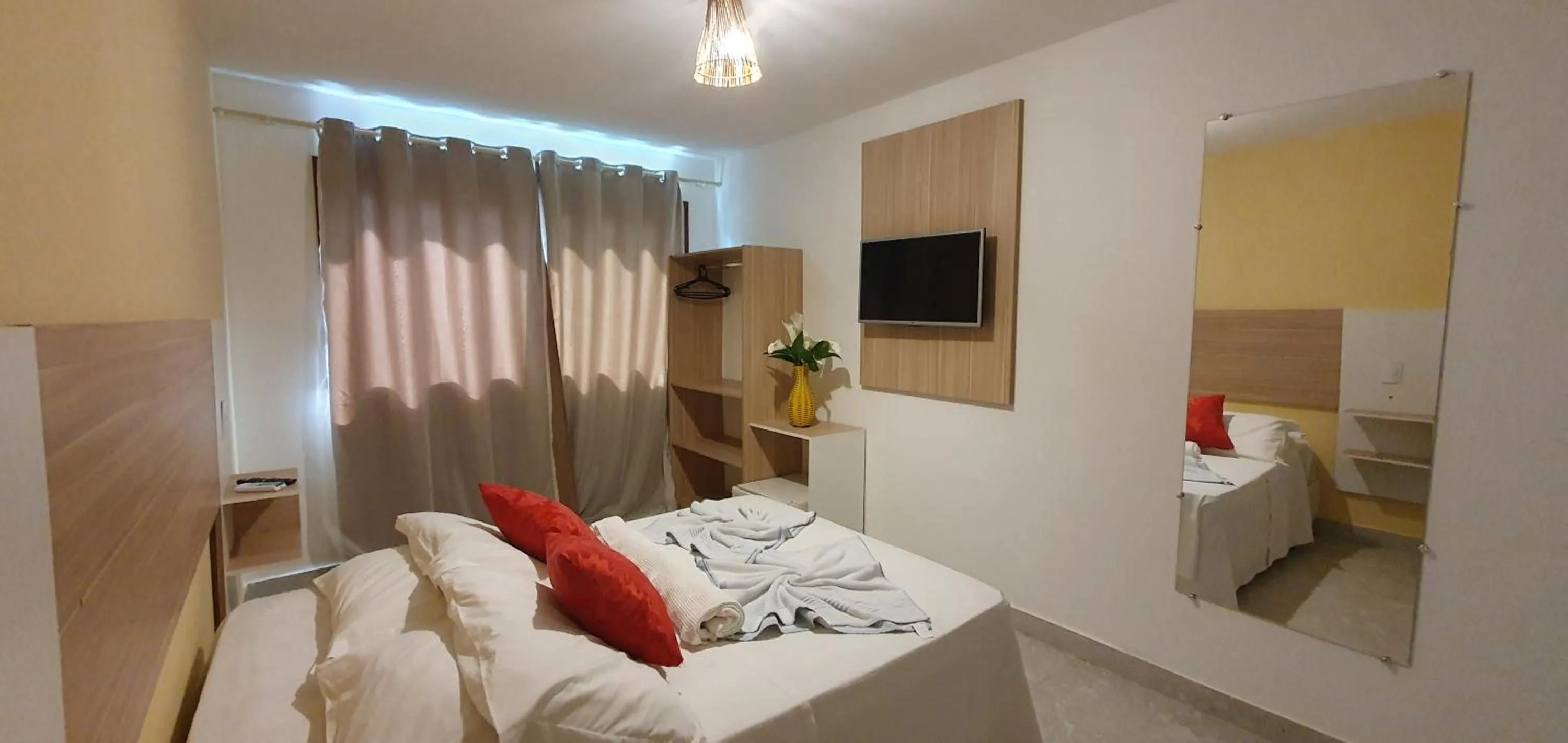 Photo of the whole room, Bed in Pousada Terra Mar Way