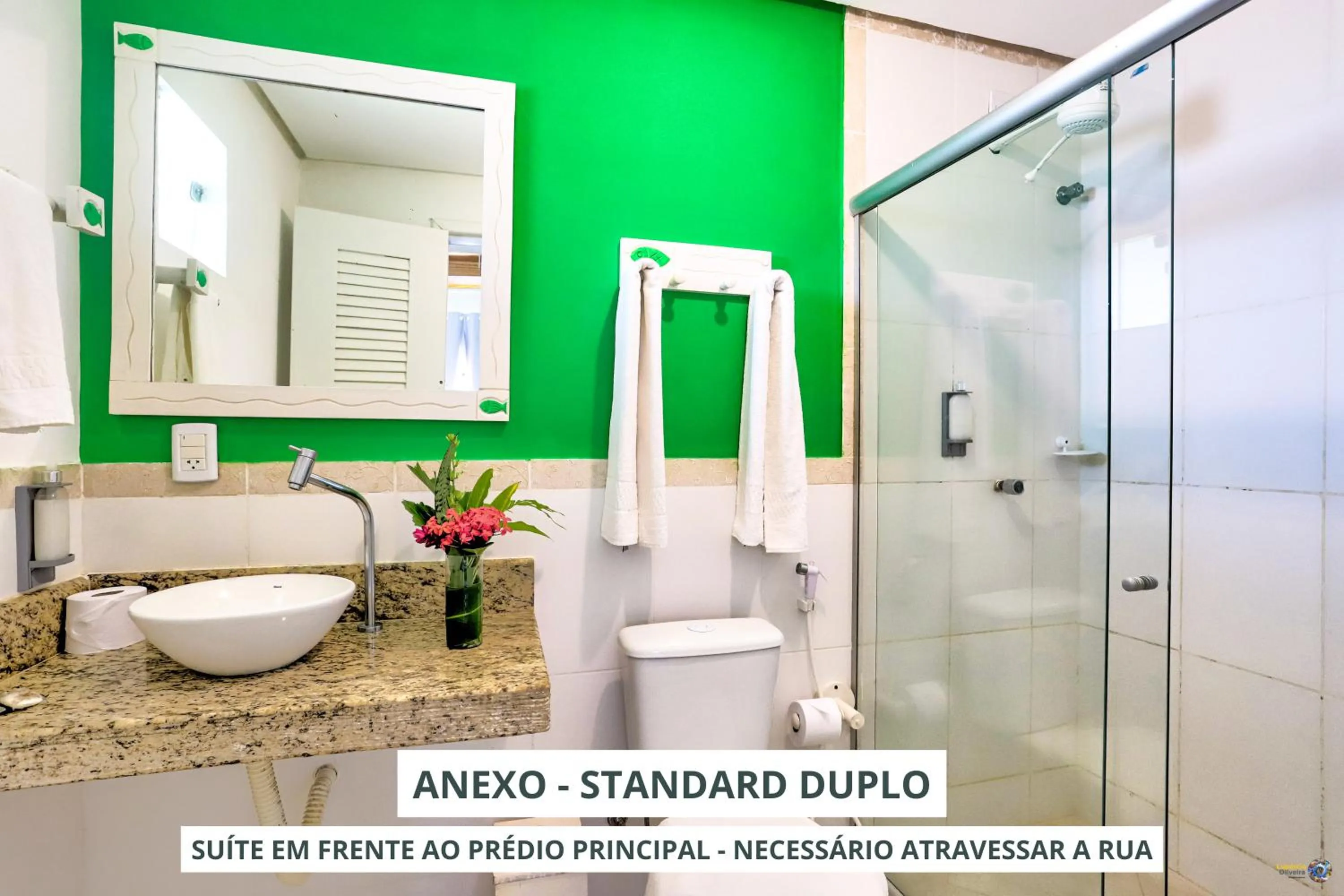 Bathroom in Pousada Terra Mar Way