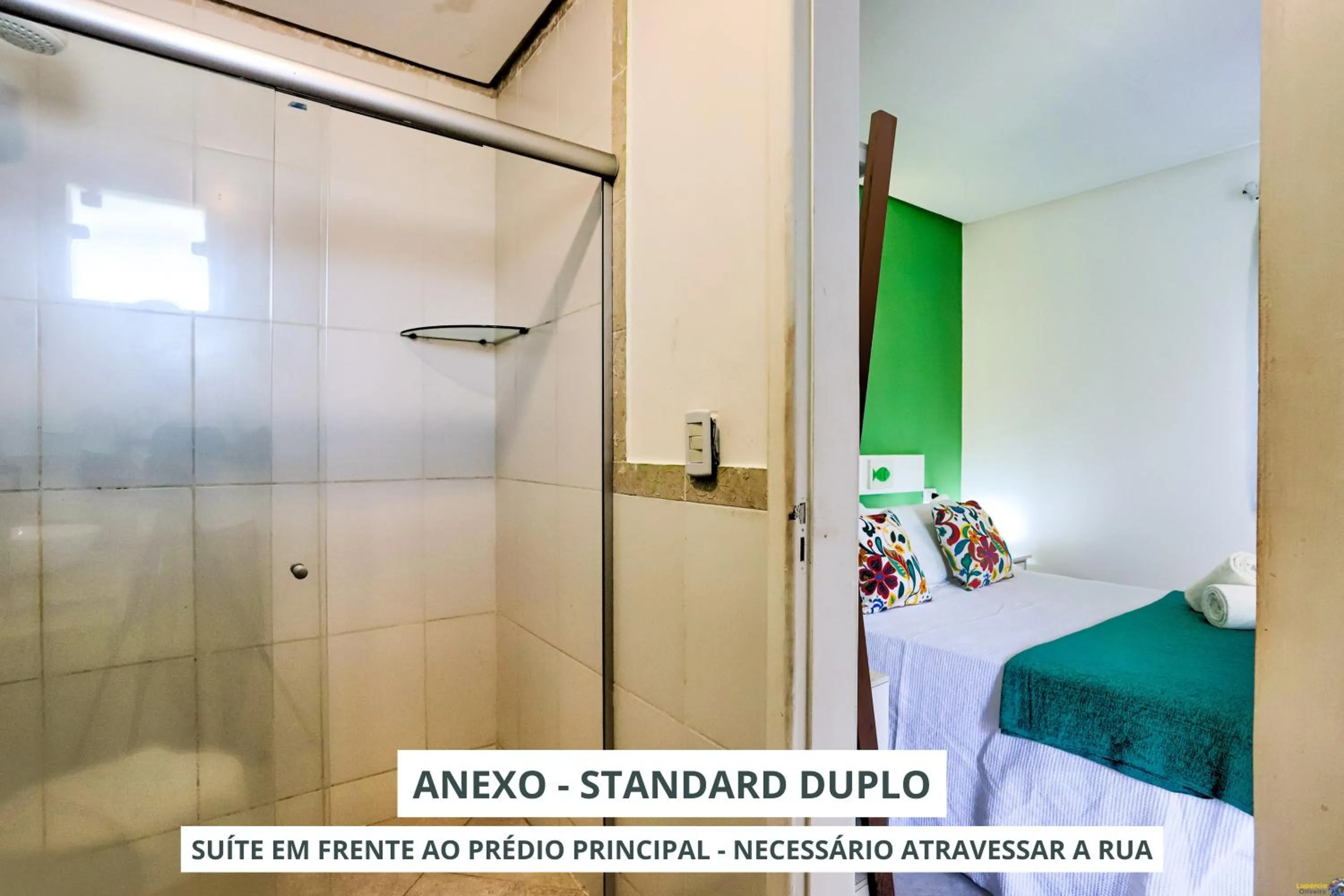 Bathroom in Pousada Terra Mar Way