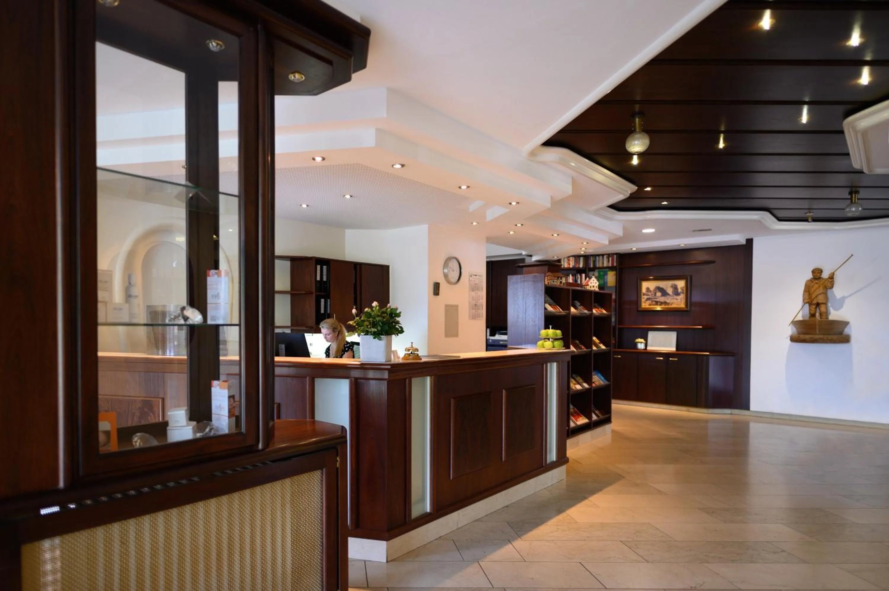 Lobby or reception in Hotel am Wasserfall