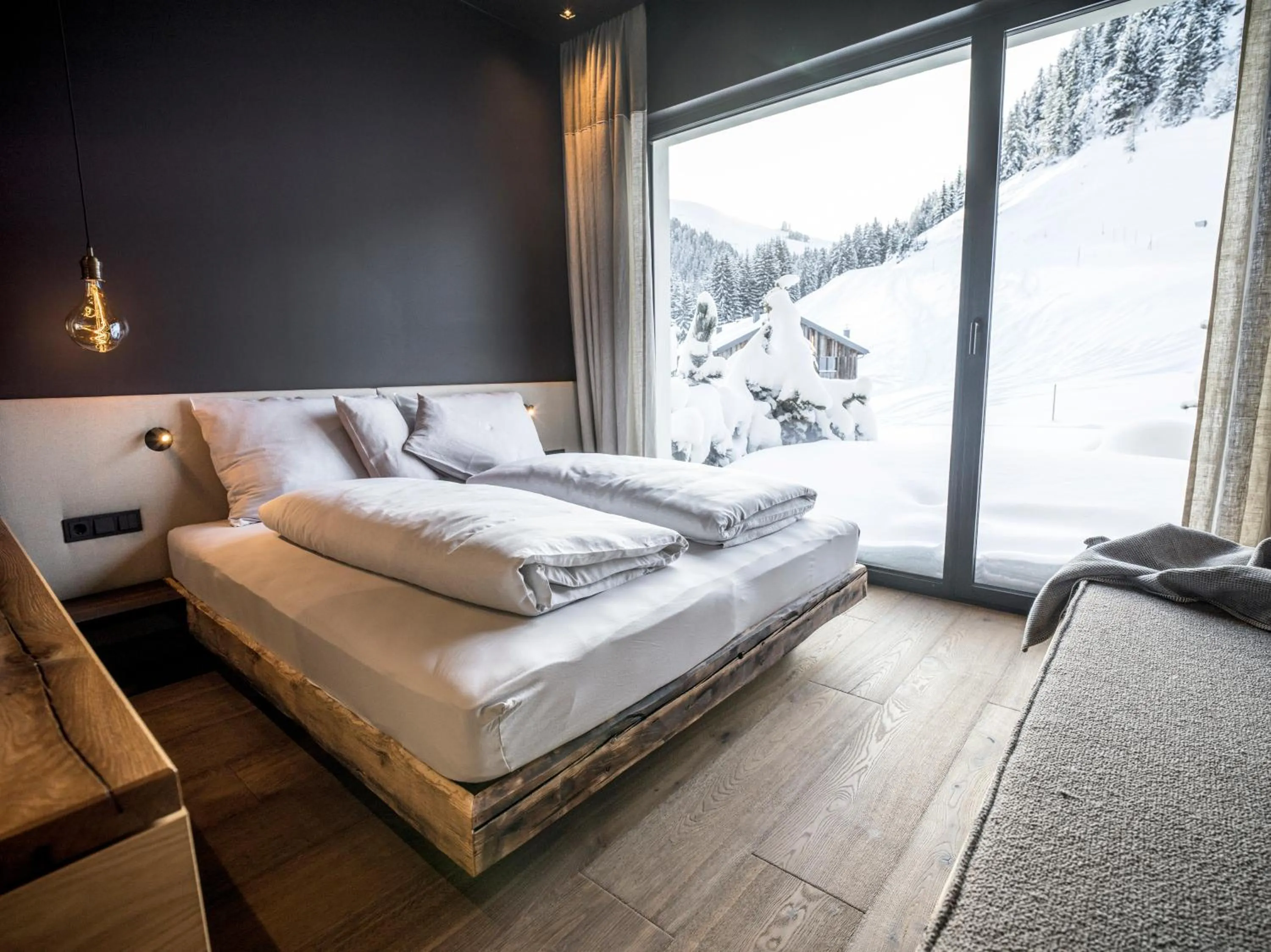 Photo of the whole room, Bed in KRAFTalm